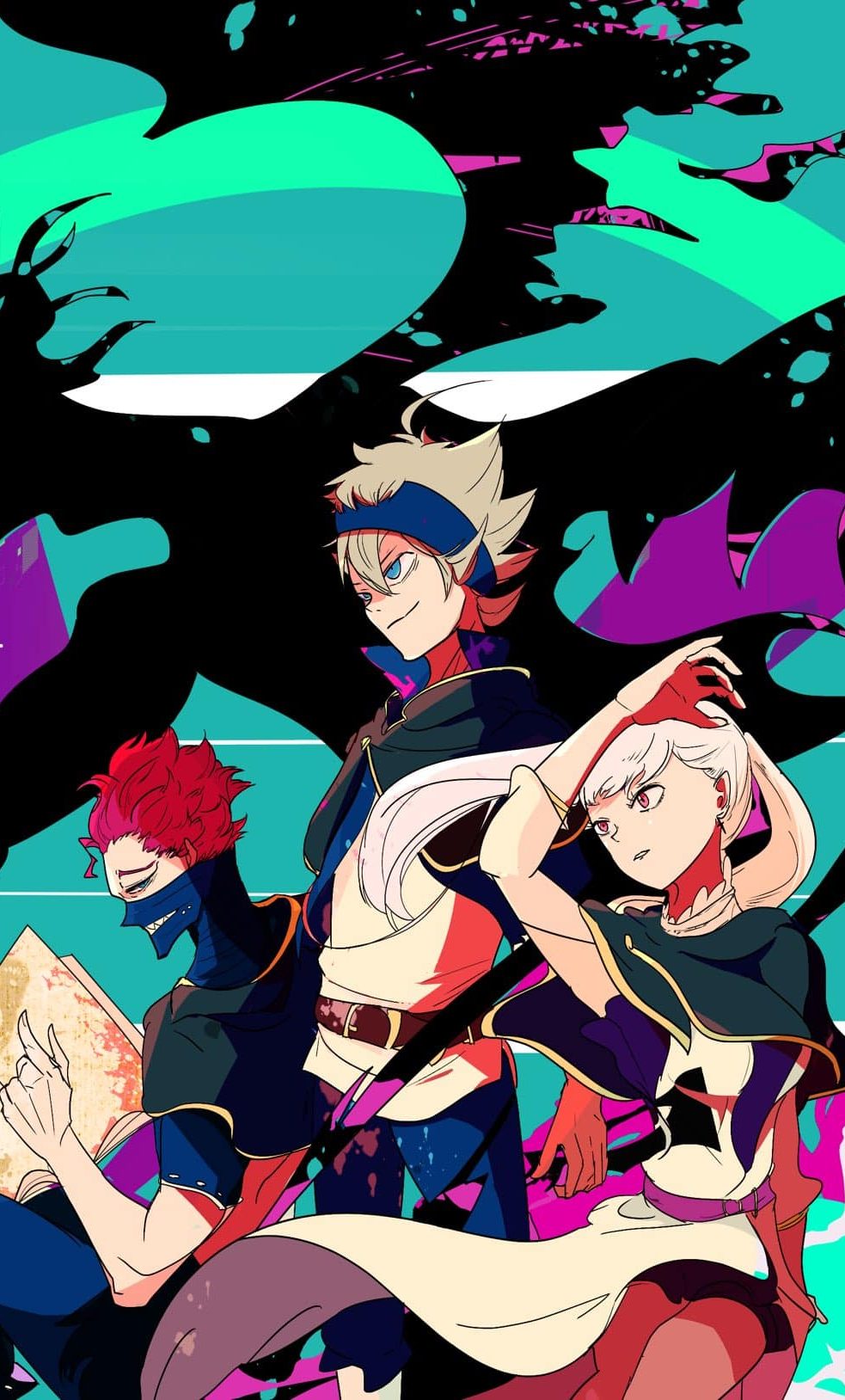 983x1628   Asta Sword Black Clover Anime 4K Wallpaper # 6.833 