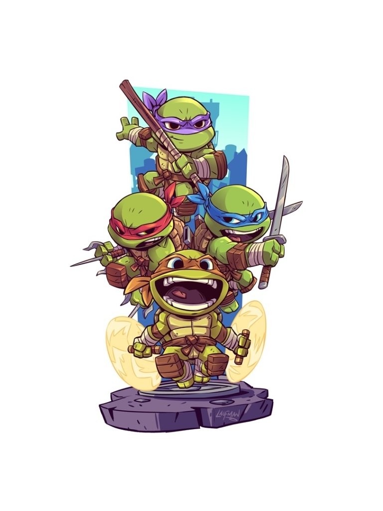 768x1024 Rise Of The Teenage Mutant Ninja Turtles Обои - Wallpaper Cave 