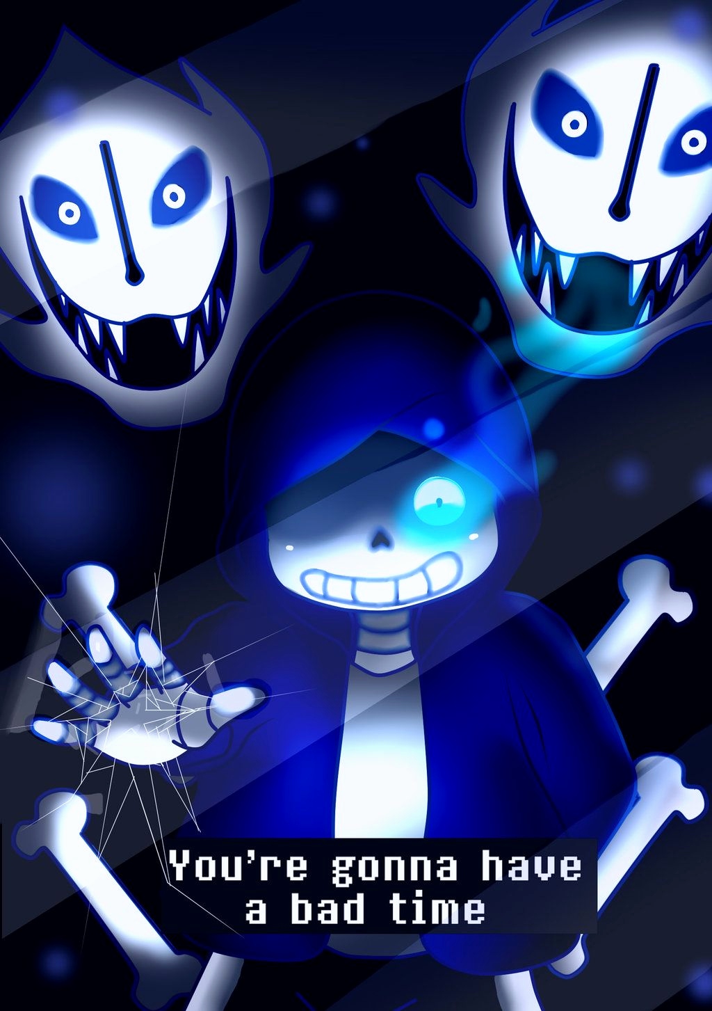 1024x1453 Underswap Sans Wallpaper - Обои для рабочего стола SansUndertale Chioka85 на DeviantArt