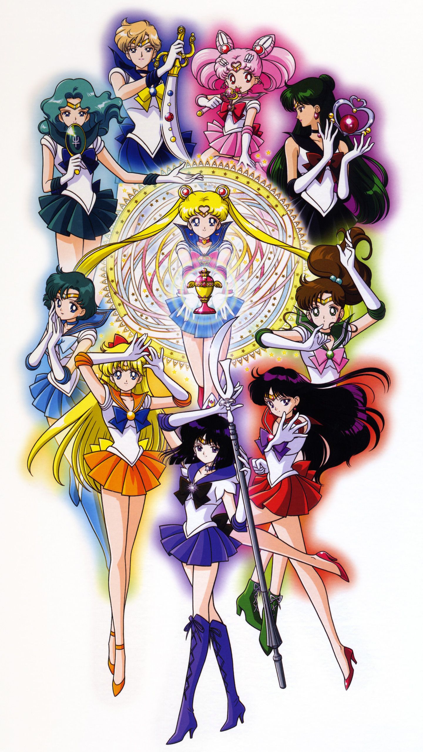 1440x2560 HD Android Обои Sailor Moon - Wallpaper Cave