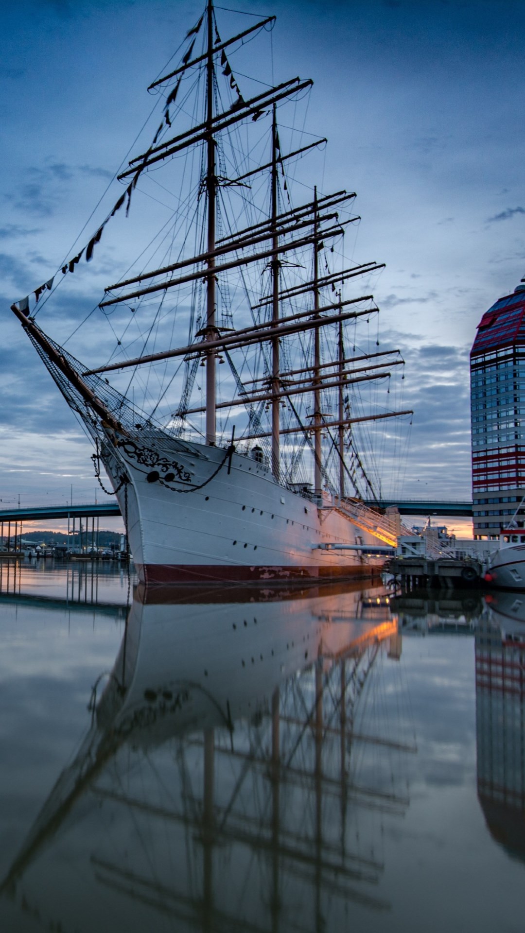 1080x1920  Ship Painting Wallpaper - Painting Inspired