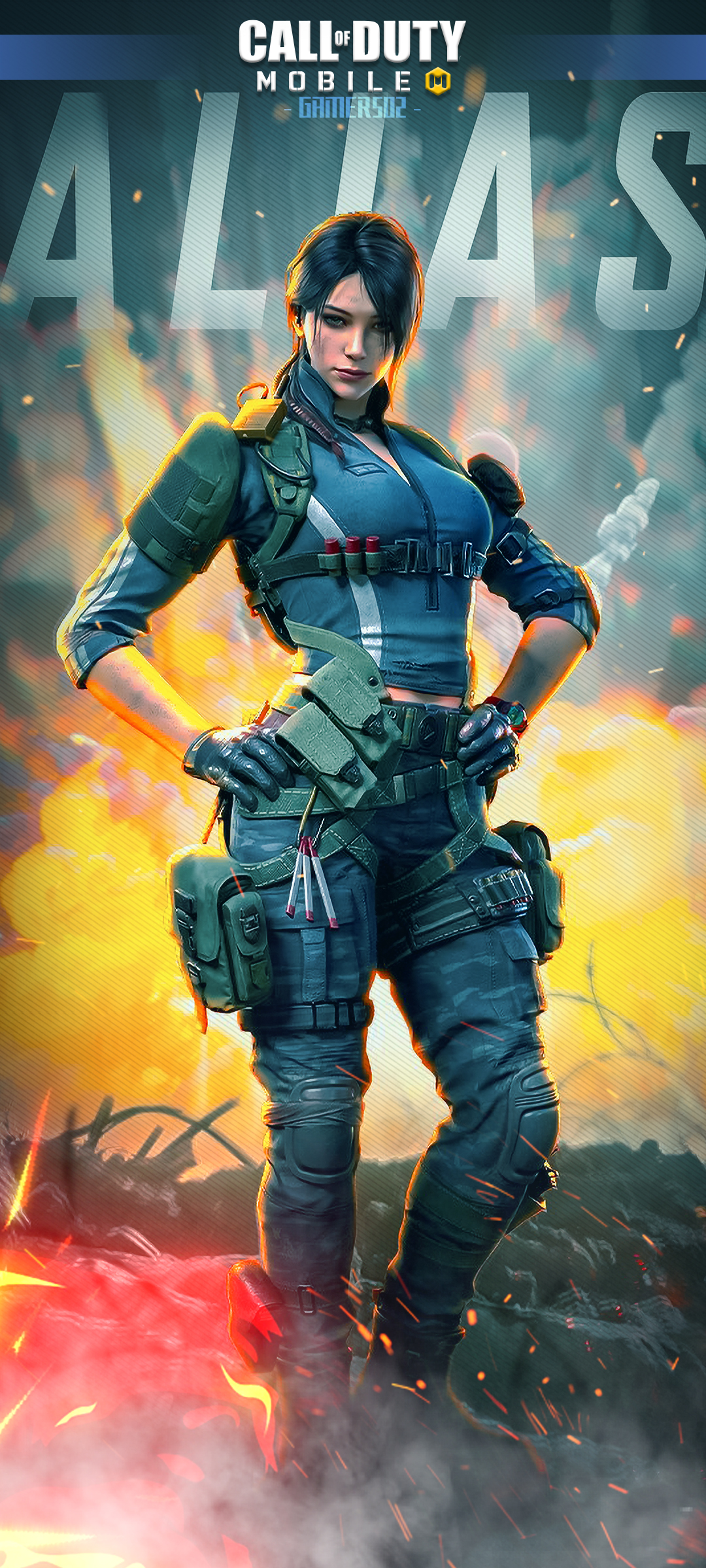 1080x2400  COD Mobile Charly Skin Wallpaper 4K # 7.3422 