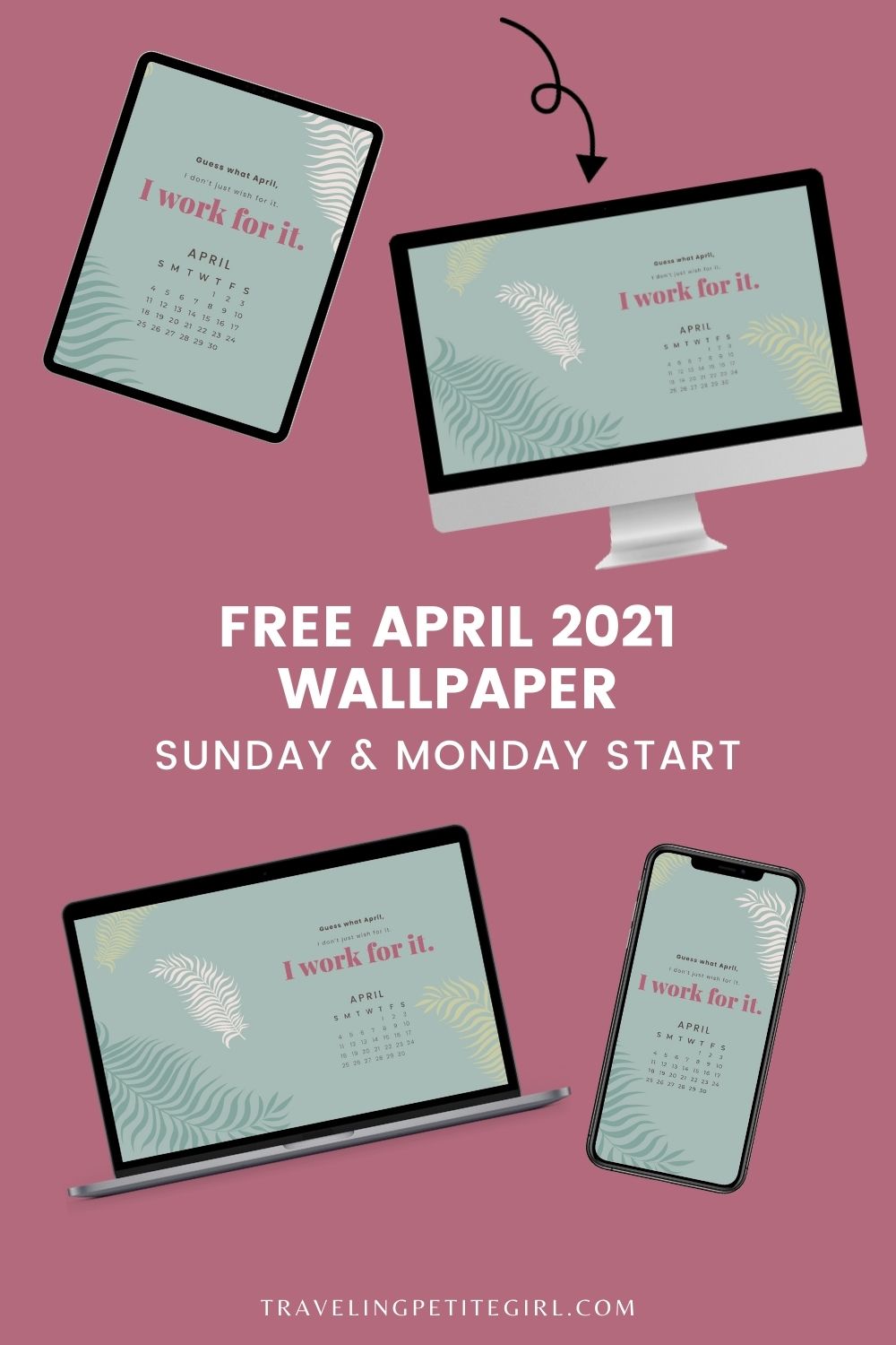 1000x1500  Free April 2021 Desktop \ u0026 Мобильные обои - Путешествующая маленькая девочка