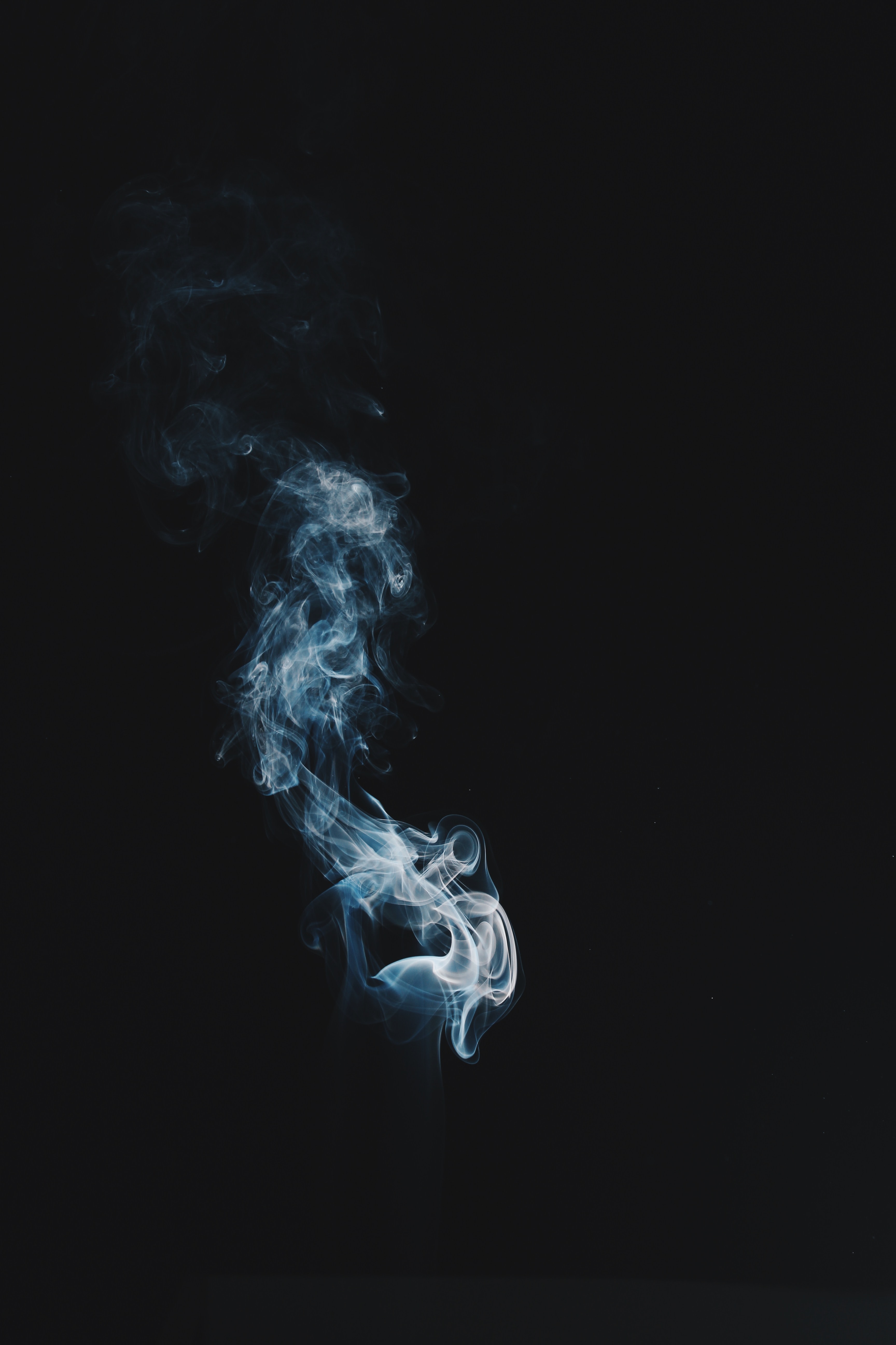 3456x5184 Blue Smoke Wallpaper - iPhone Android Обои рабочего стола 