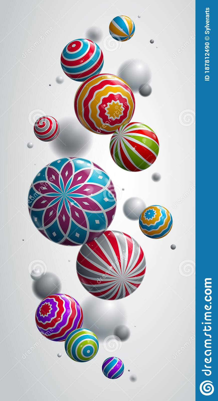 870x1600  Realistic Glossy Spheres Векторная иллюстрация Фон смартфона Абстрактные обои для телефона с красивыми шариками с векторным изображением - Иллюстрация цифрового искусства: 187812490