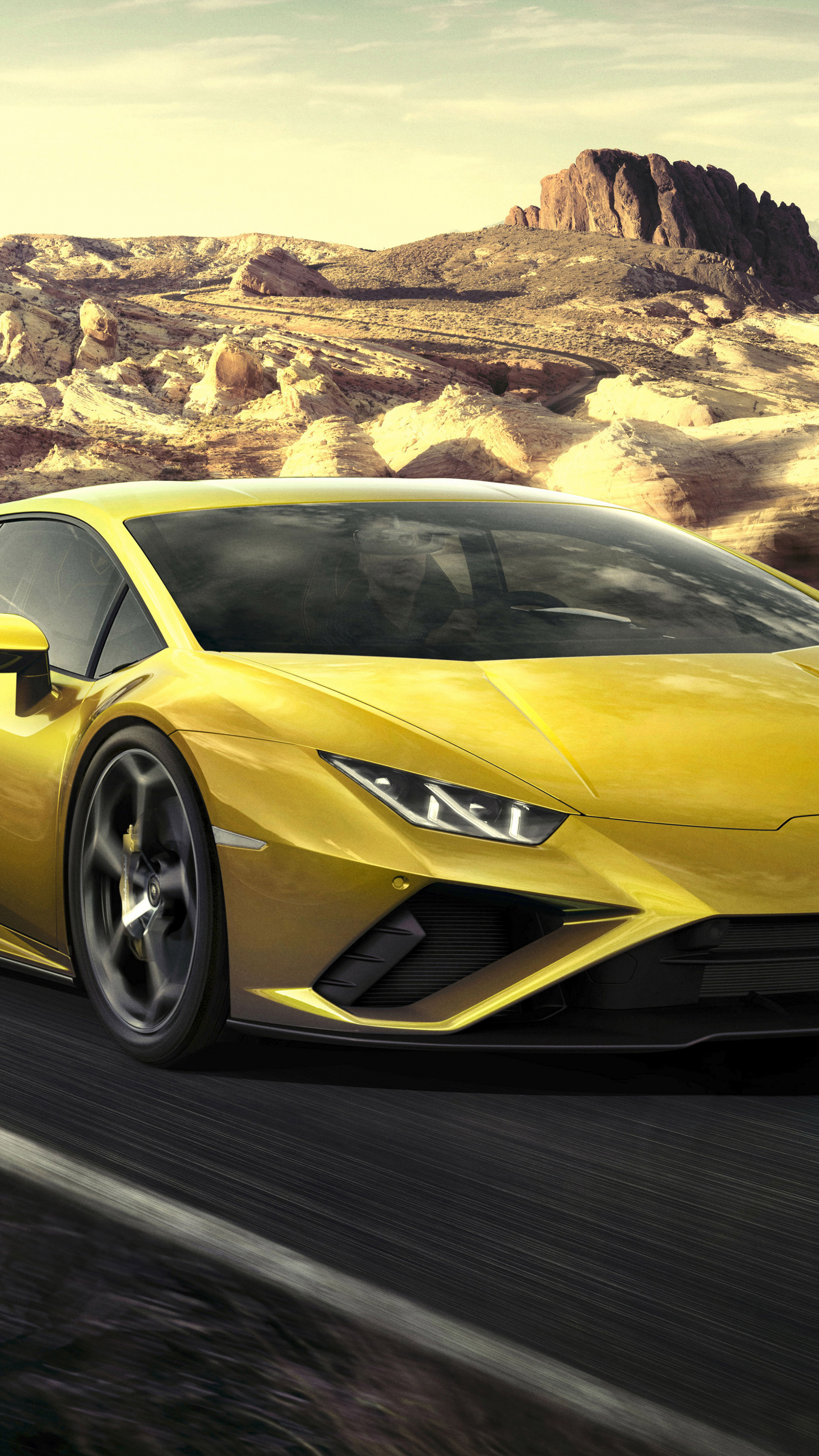 2160x3840 Скачать обои: ANRKY Fish Orange Lambo Huracan 1080x1920