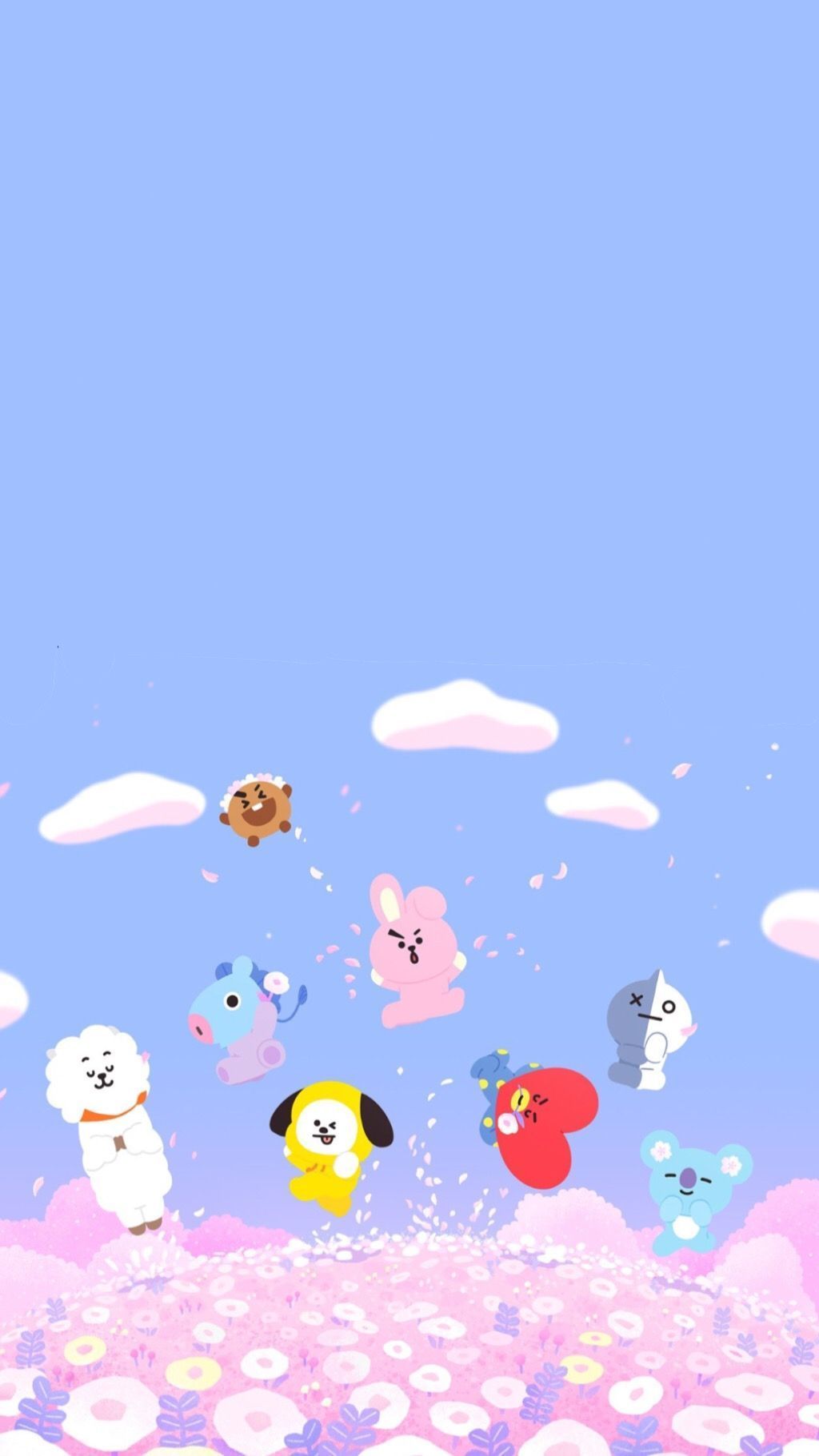 1024x1821  BT21 Фоны iPhone - Топ бесплатно BT21 Фоны для iPhone на WallpaperDog