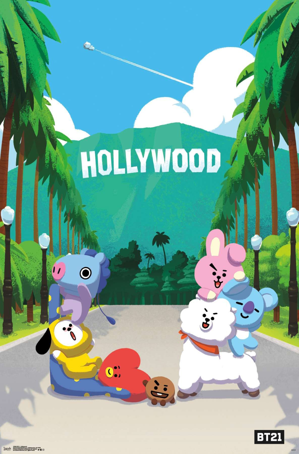 1000x1518   BT21 Обои - EnJpg