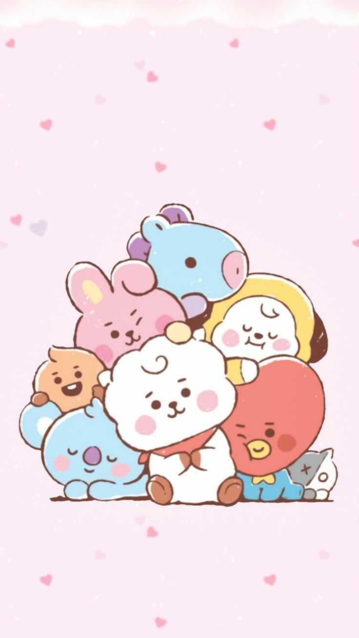 736x1307  bt21 обои 57 - 1152x2048 пикселей, - WallpaperPass