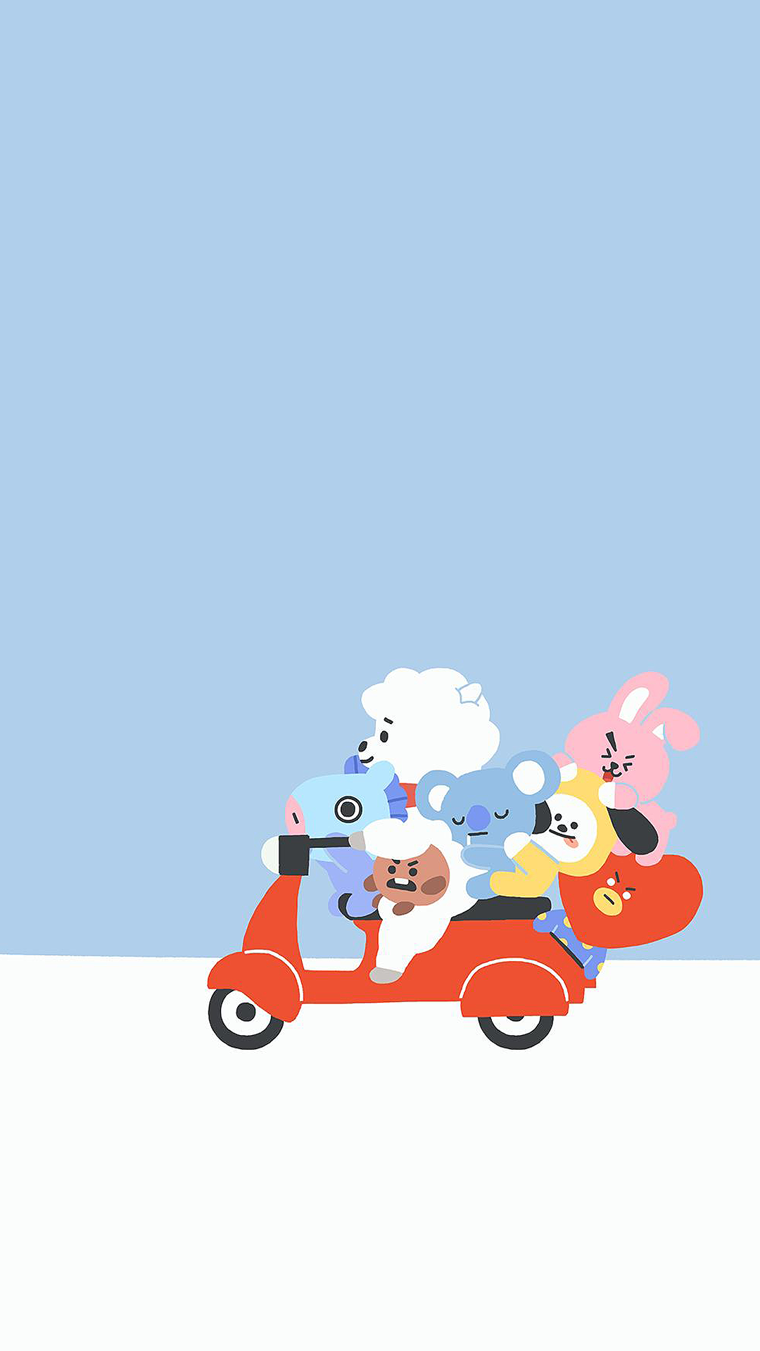 1080x1920  BT21 Обои Phone - Koograppaper - Awesome Free Wallpapers