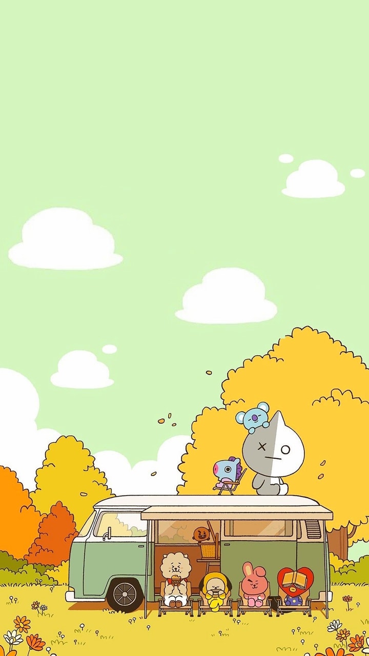 720x1280  bet21 hd for android - apk bt21 Обои размещены на рабочий стол Симпсон 