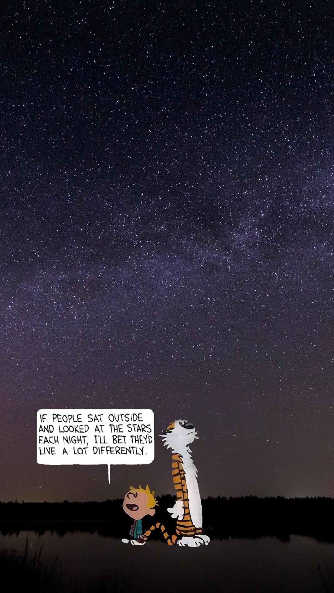 1067x1896   af62-Кальвин-Гоббс-счастливым раз-мультфильм обои 