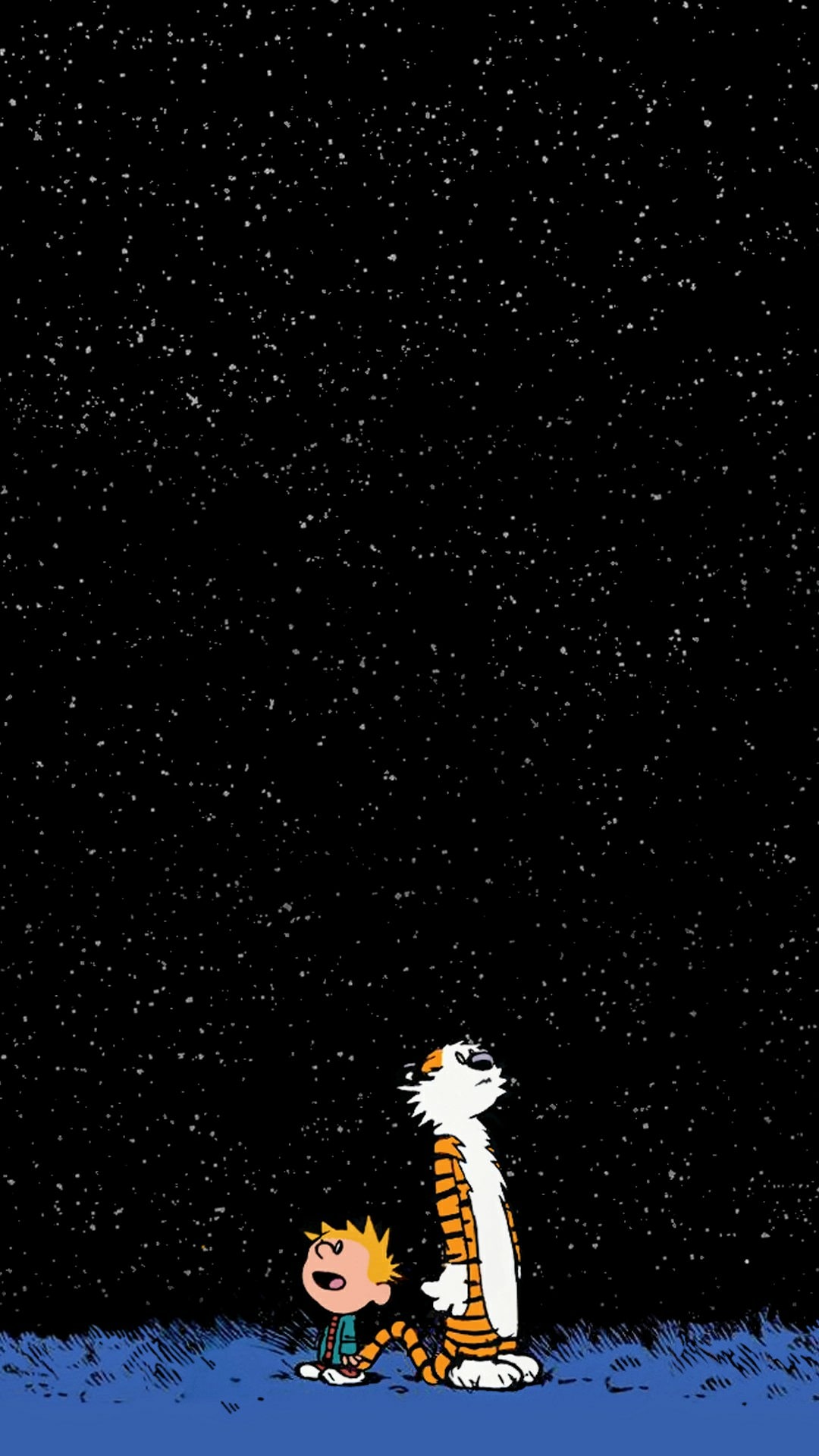 1080x1920   Этот Кальвин и Гоббс обои I сделал: calvinandhobbes