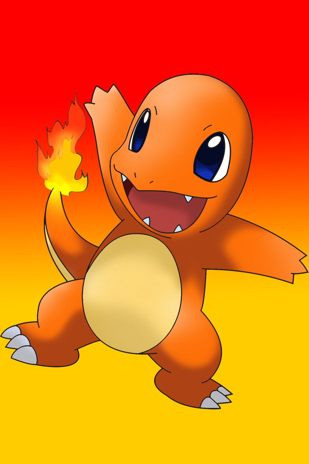 Charmander [1080x1920] | Pokemon Charmander, Пикачу обои, милый покемон wallpaper