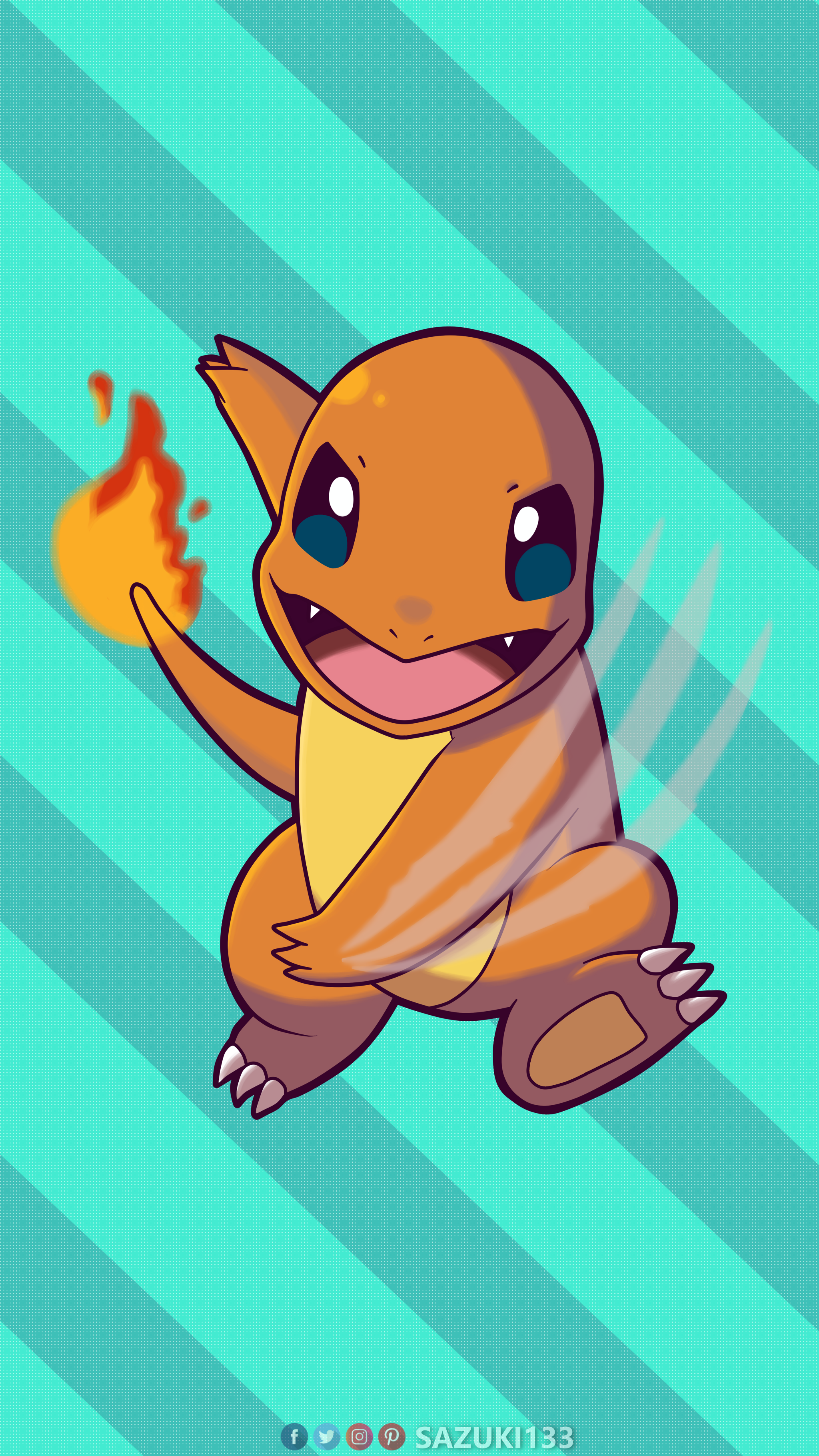 2048x3640  Charmander Обои телефон 2 | Pokemon, Charmander, телефон wallpaper