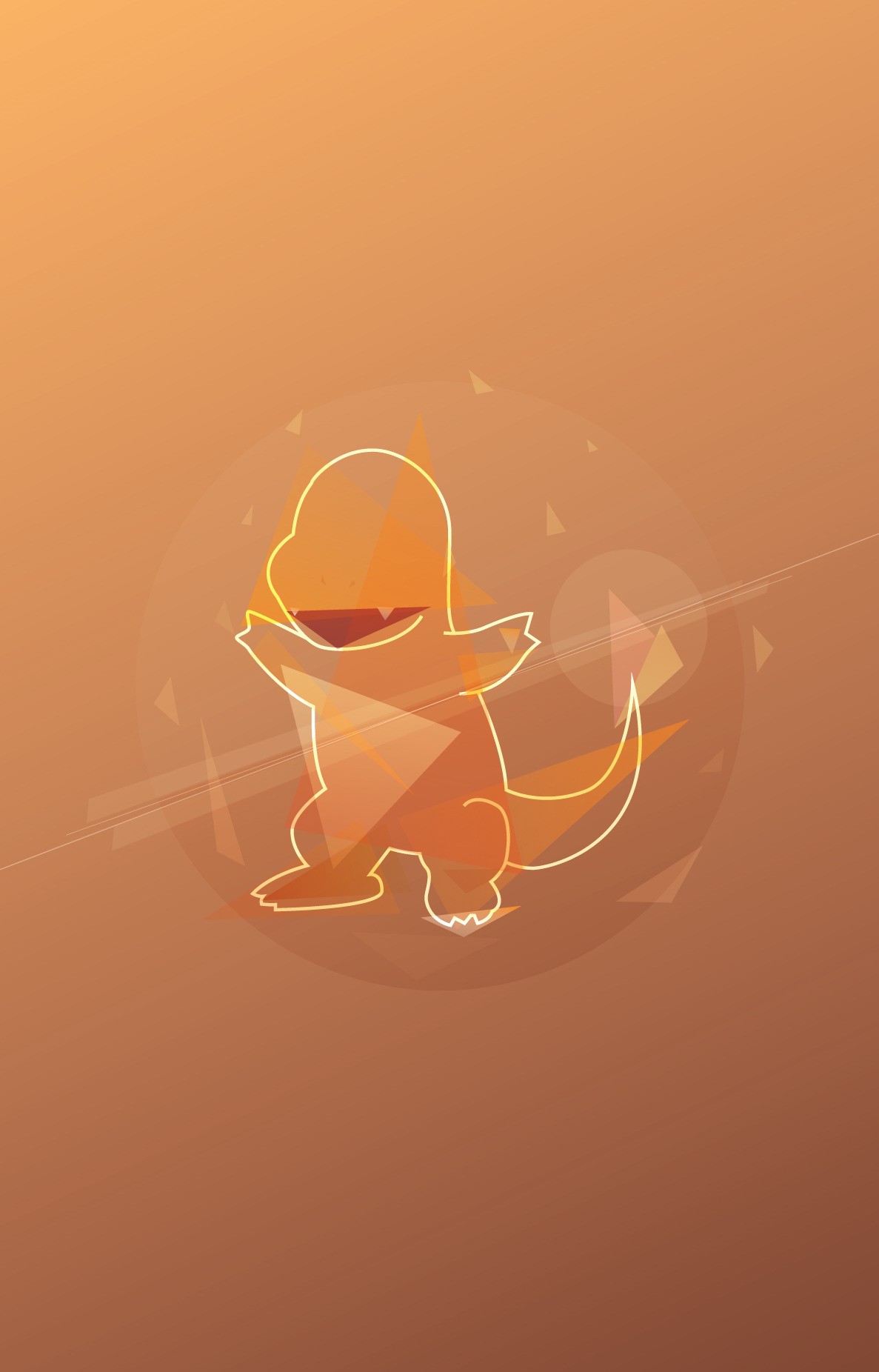 1187x1852  Charmander iphone обои - EnJpg