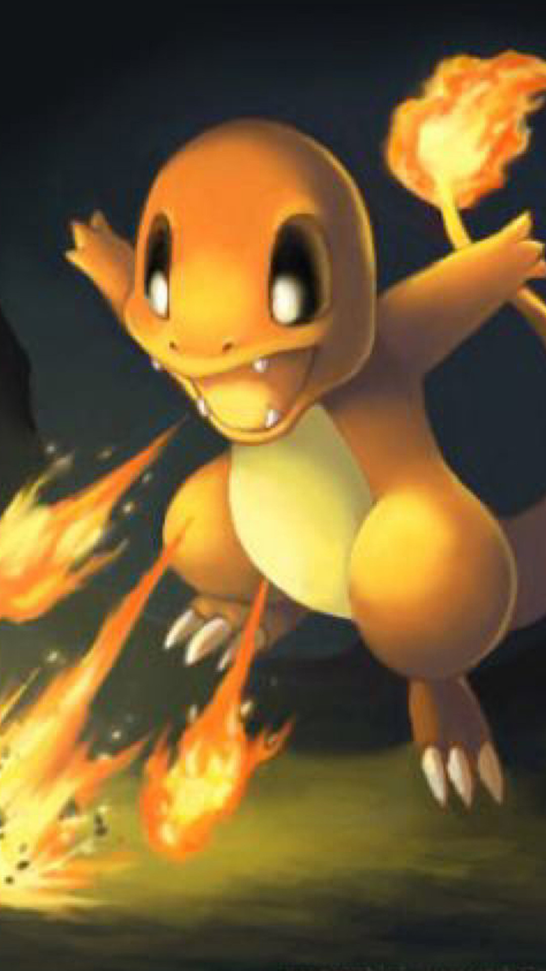 1080x1920  Charmander Покемон Go Iphone 7 обои hd