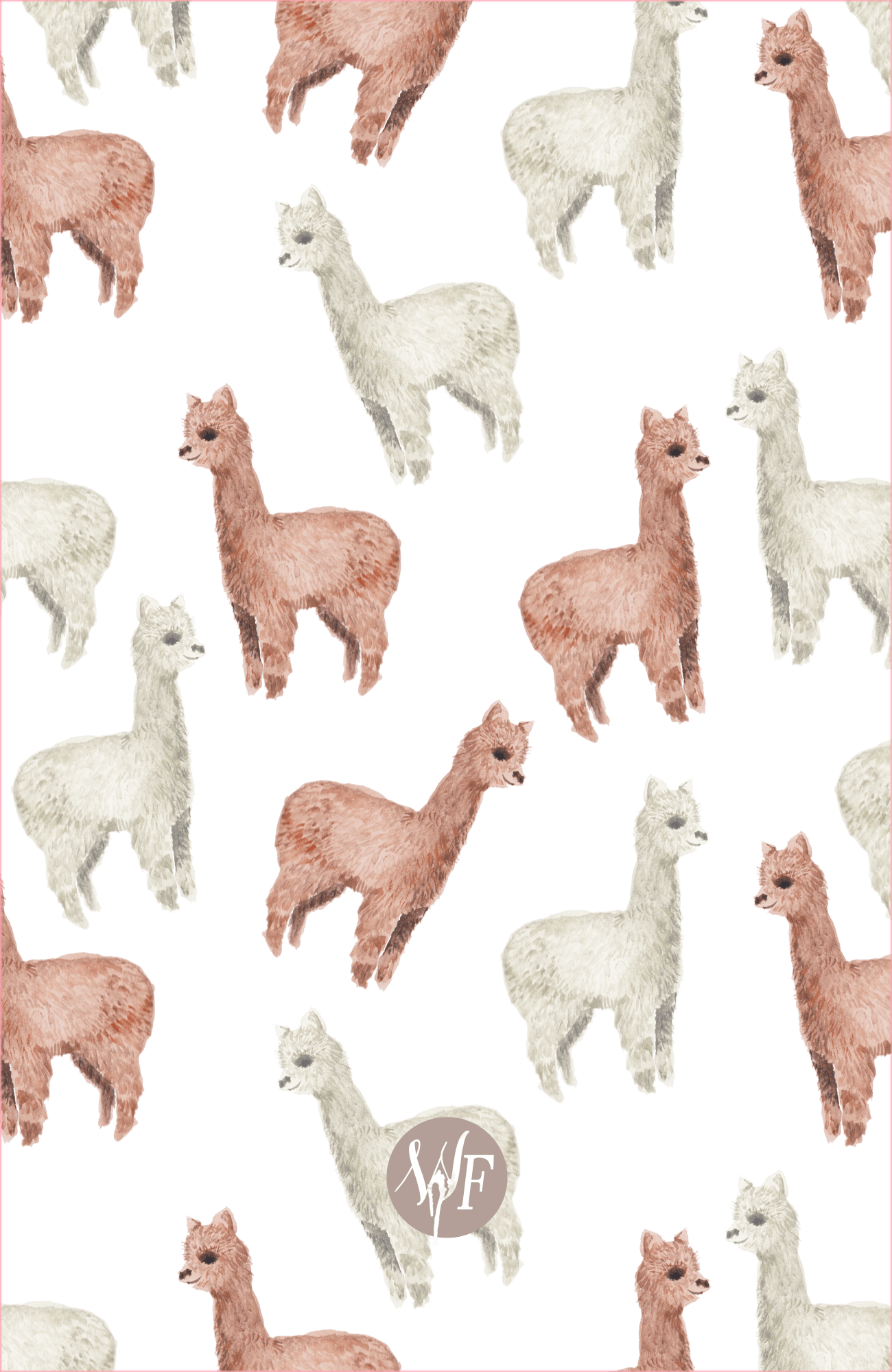 1300x2000  1242x2208, Alpaca, Милый, Розовый, Фиолетовый, Градиент, Обои, - Llama - 1242x2208 Обои - Teahub.io 
