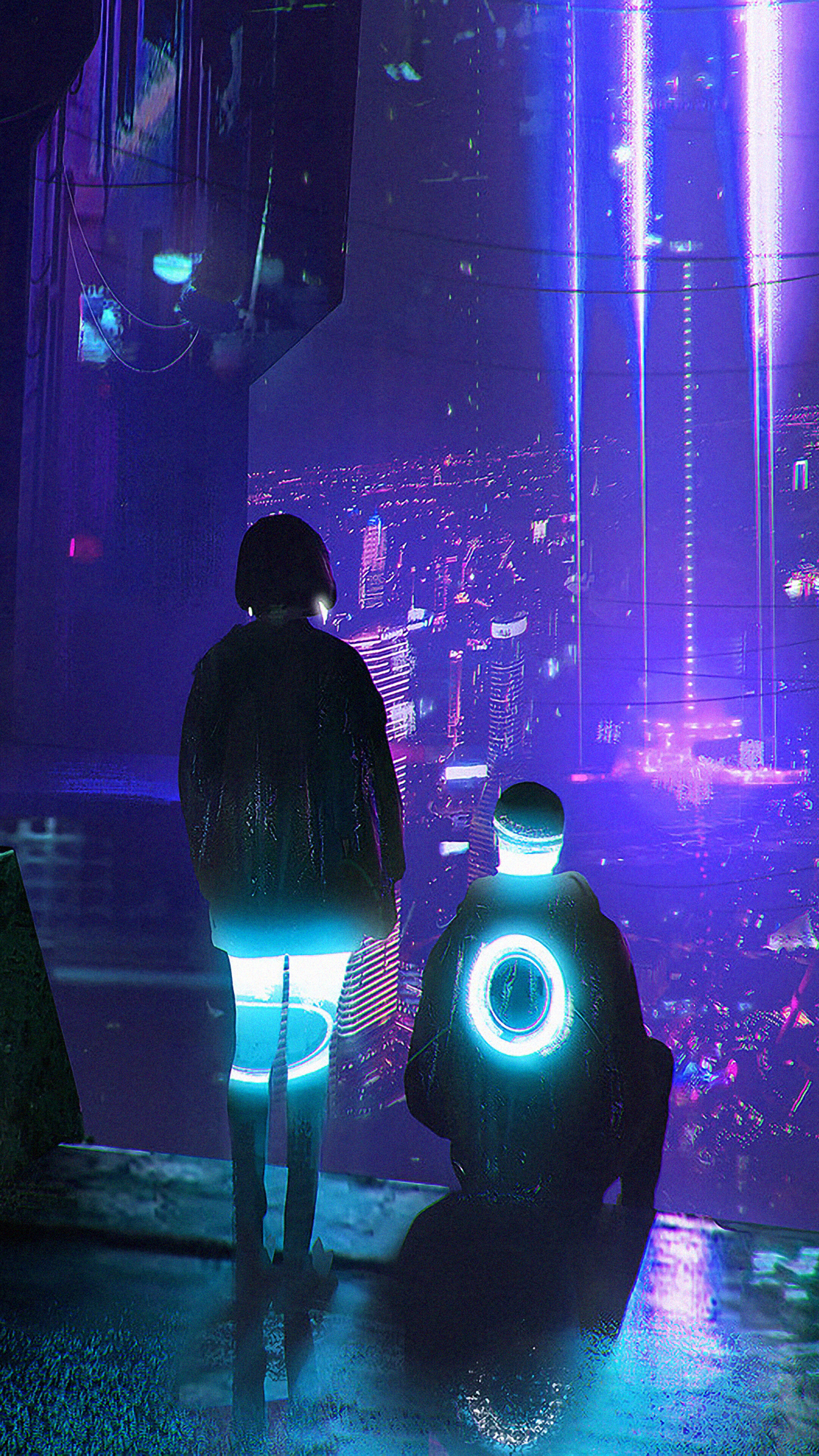 2160x3840   CyberPunk Home Escreen Телефон Обои - Посетие для скачивания Полный размер Обои 