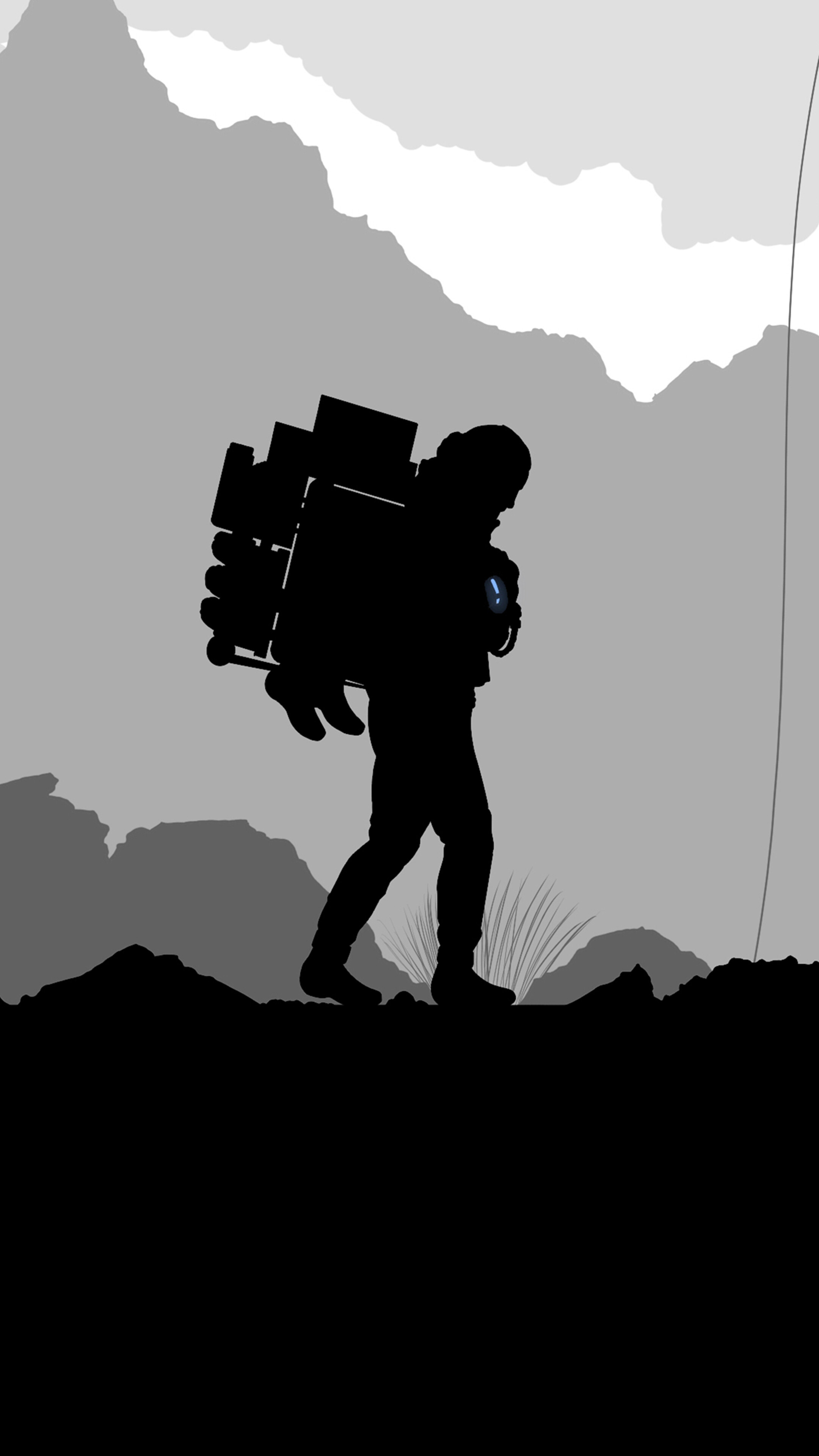 2160x3840  Death Streding BB Живые Обои iPhone