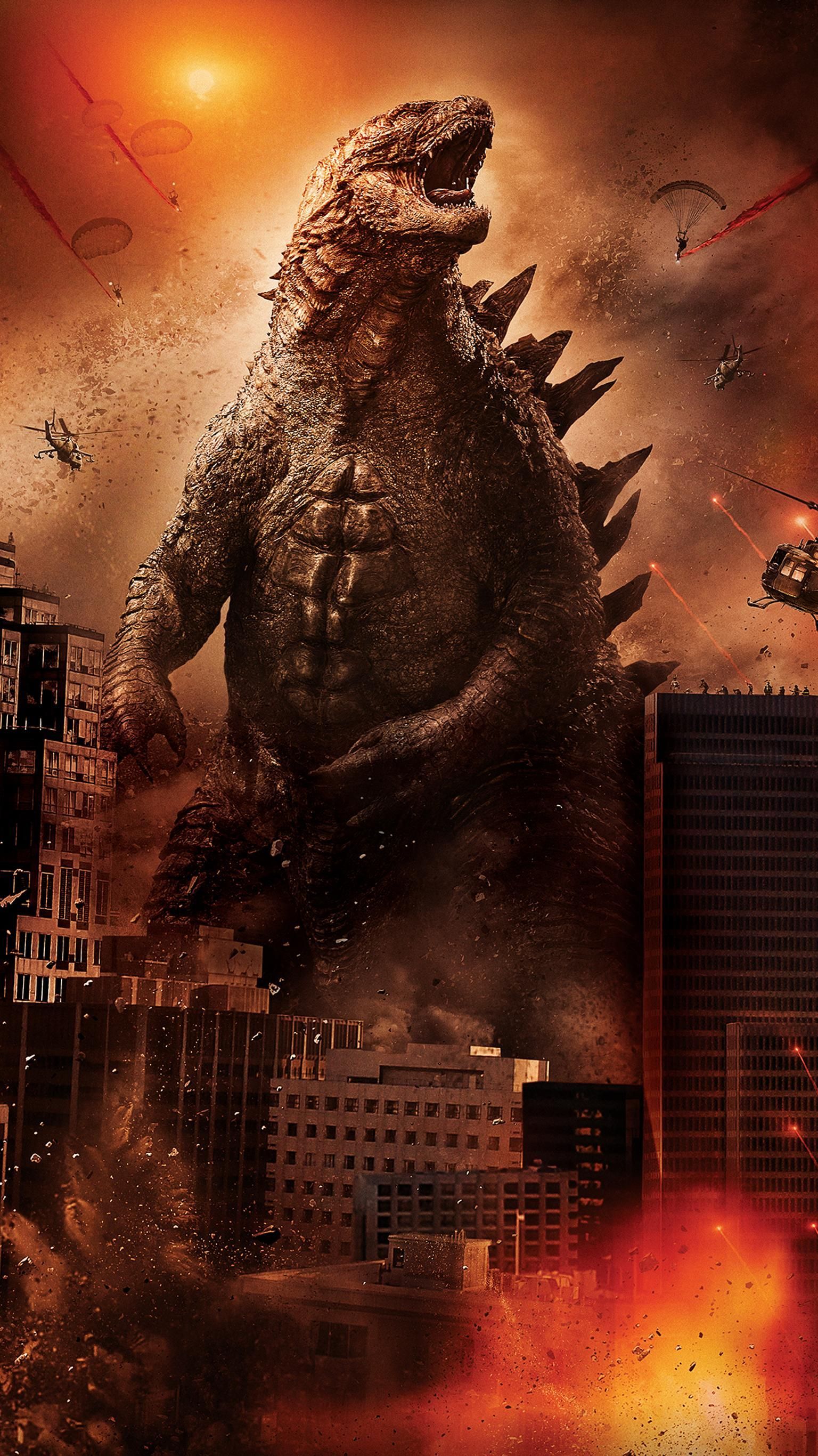 1536x2732 godzilla Wallpaper Poleted by Ryan Saleers