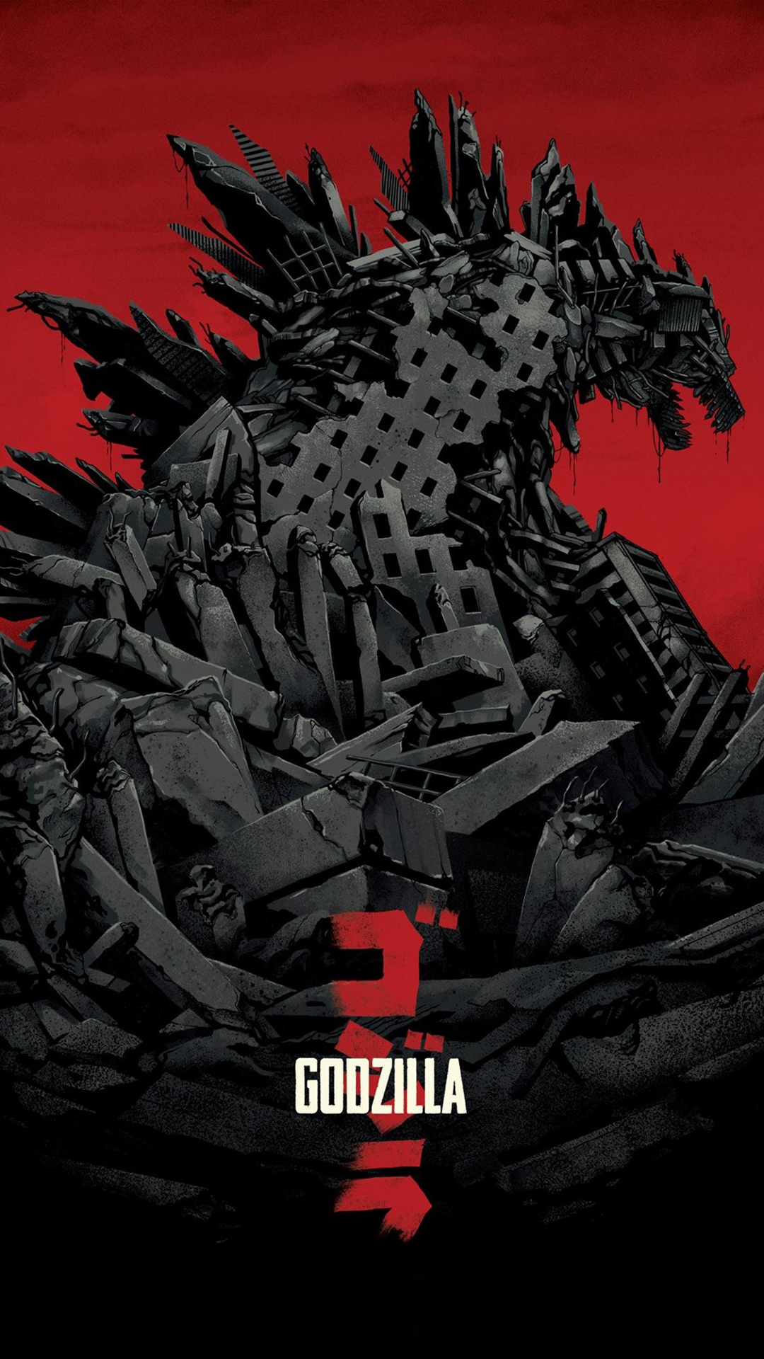 1080x1920 godzilla vs. kong на мобильном телефоне - HD мобильные стены 