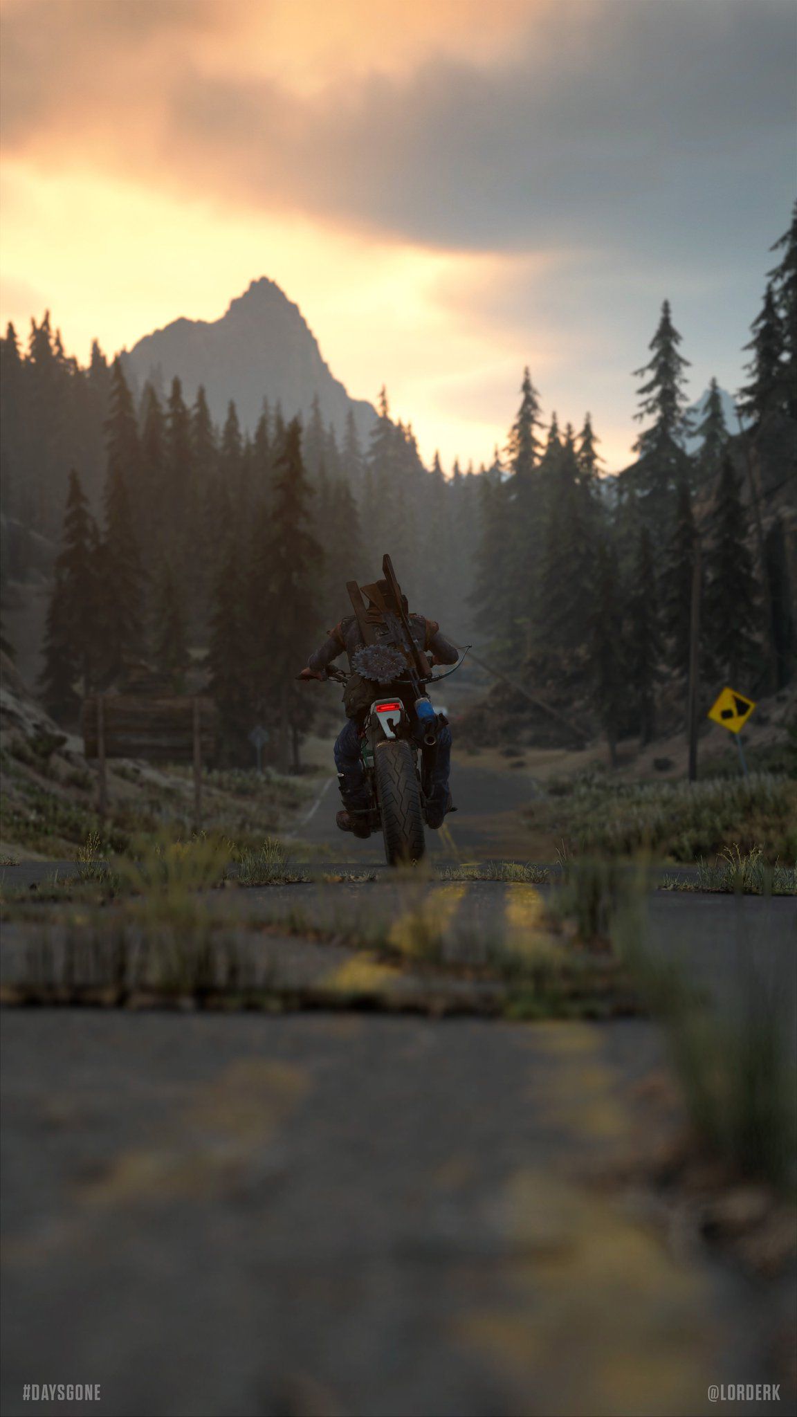 Days gone живые обои