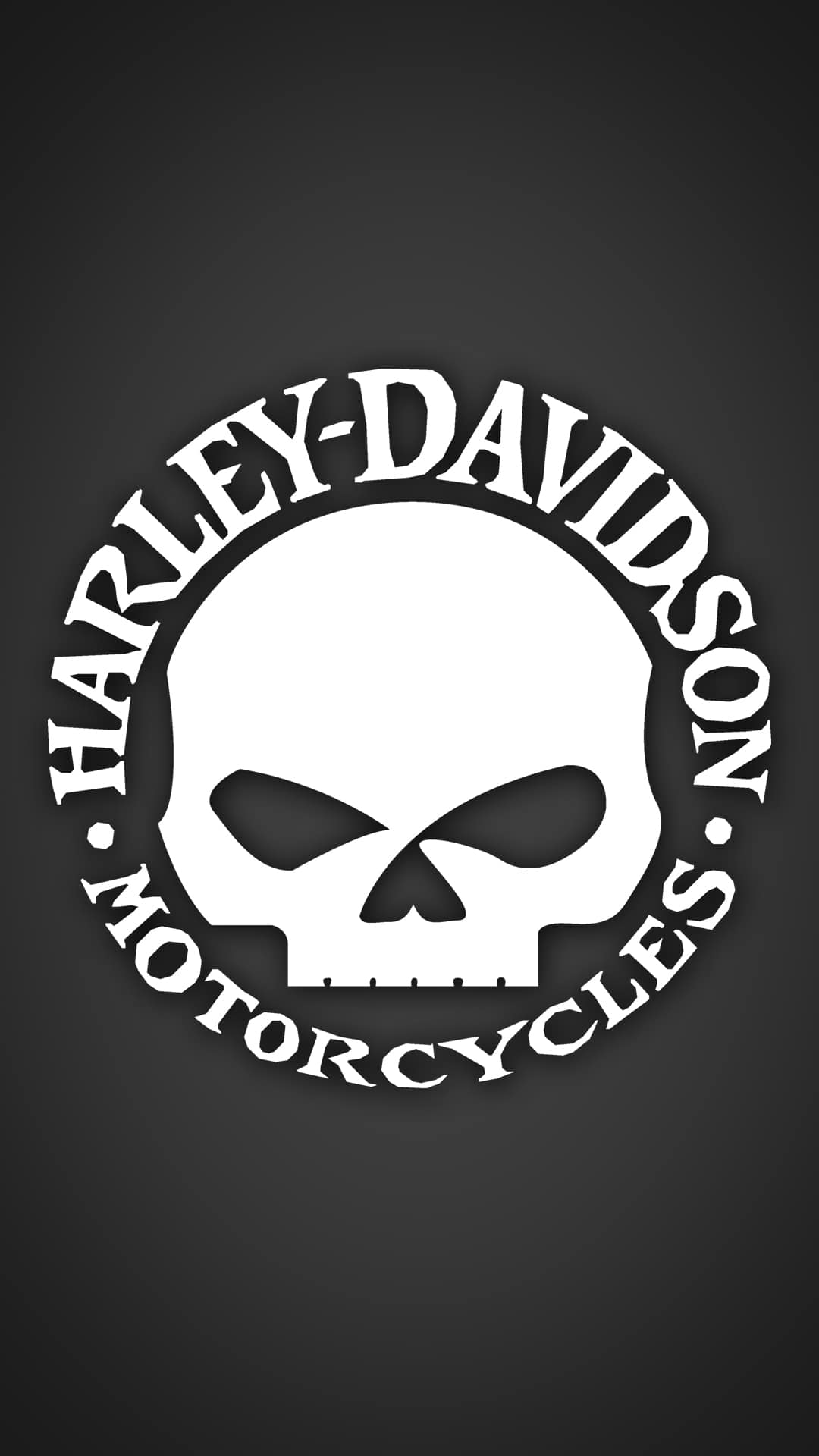 1080x1920 harley Davidson logo телефон обои - обои Cave