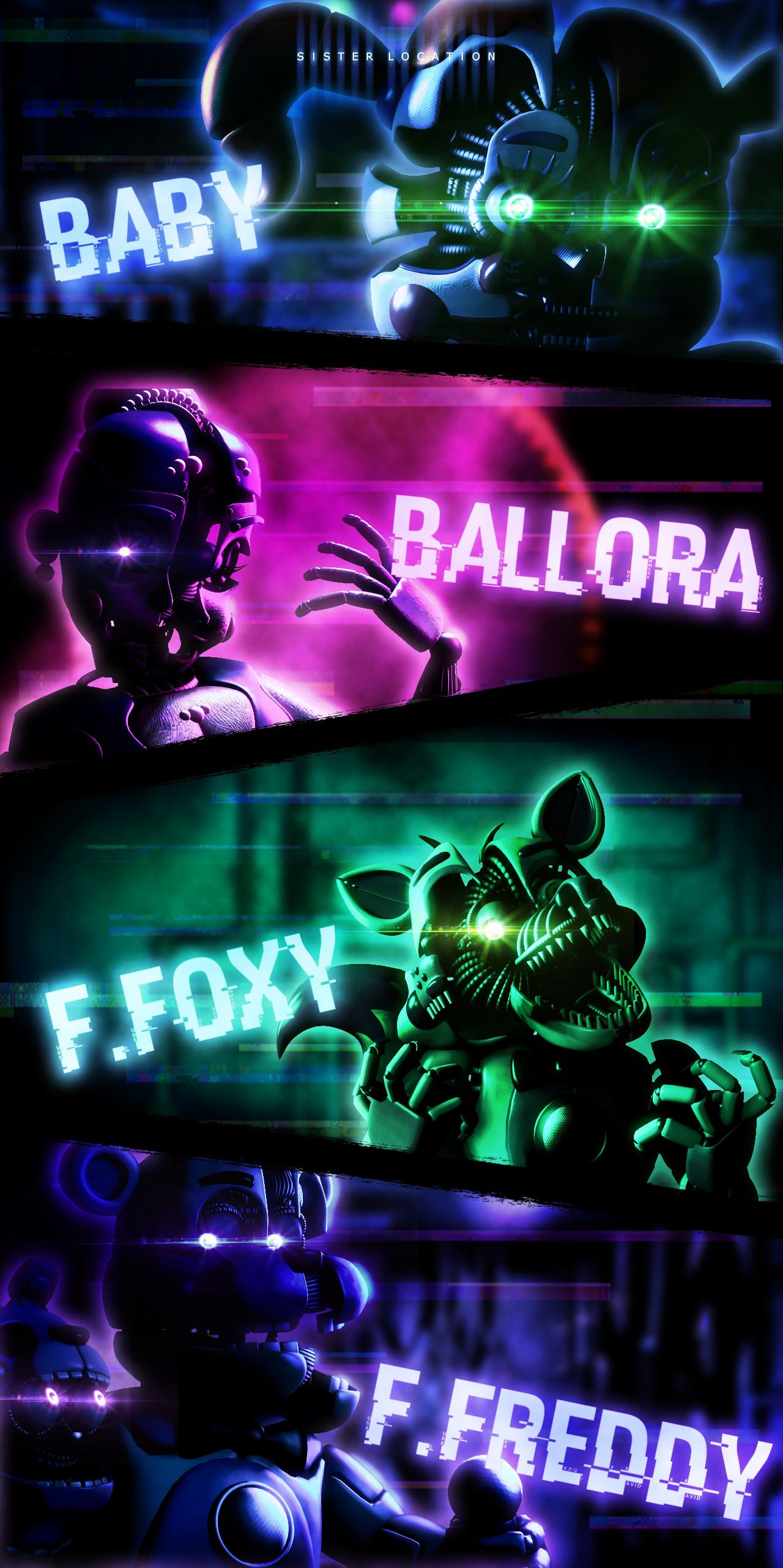 1280x2562 fnaf Обои - Enwallpaper