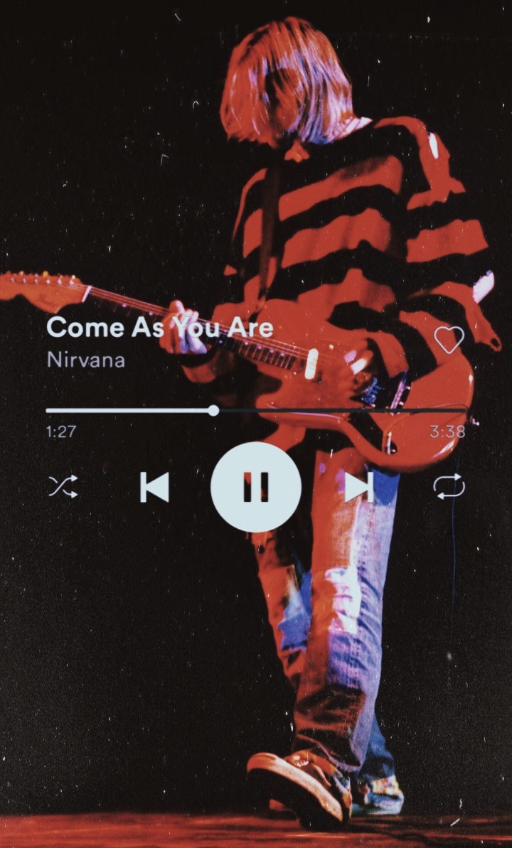 720x1193  _ompa Til du der - Kurt Cobain Lockscreen. ?️ 