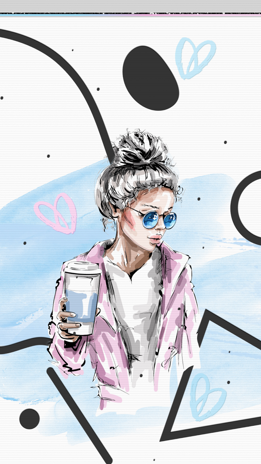 900x1600  keyboard Эстетические обои на WallpaperDog