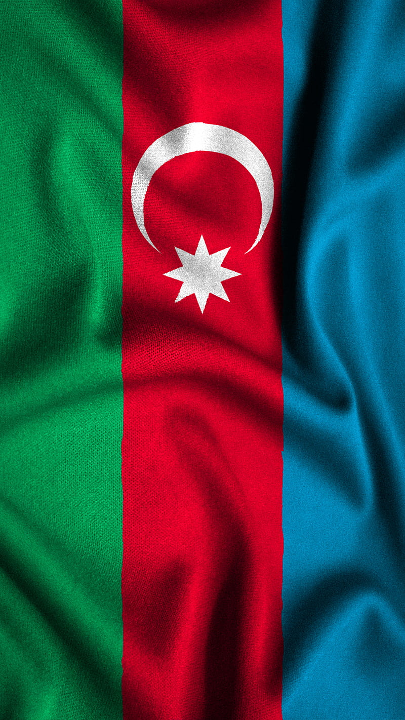 Флаг азербайджана обои