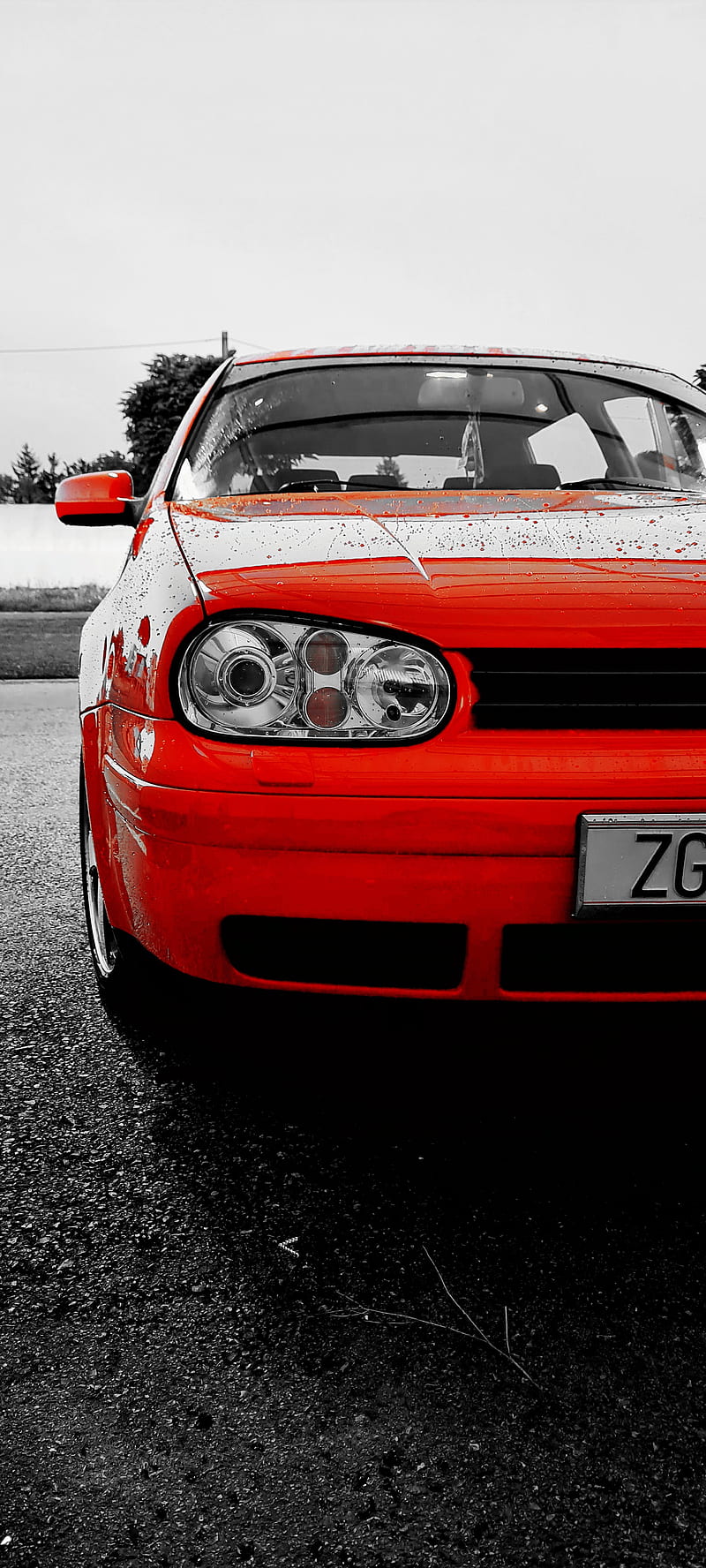 800x1776   ? Автомобили Volkswagen Golf IV Обои | (3551) 