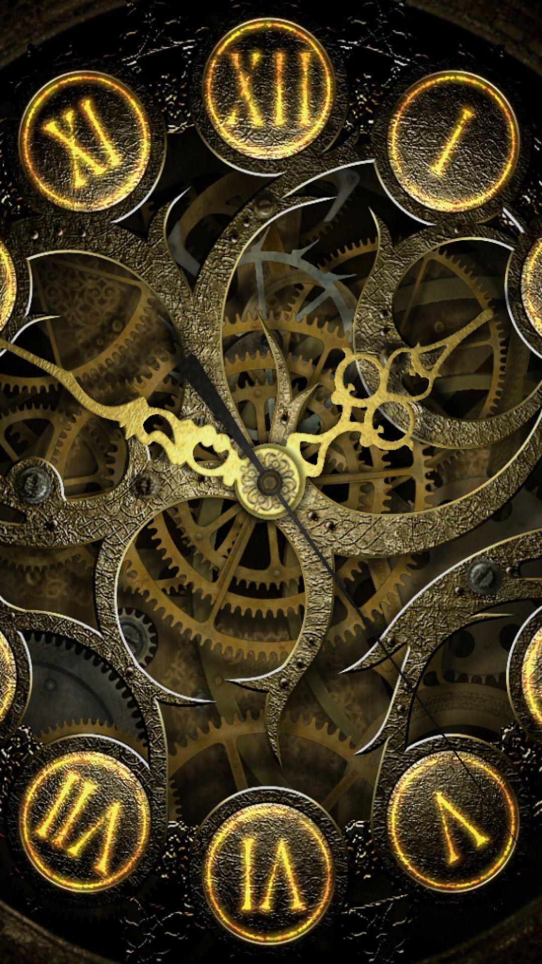 1080x1920 Clockwork Wallpaper для Android - APK Download