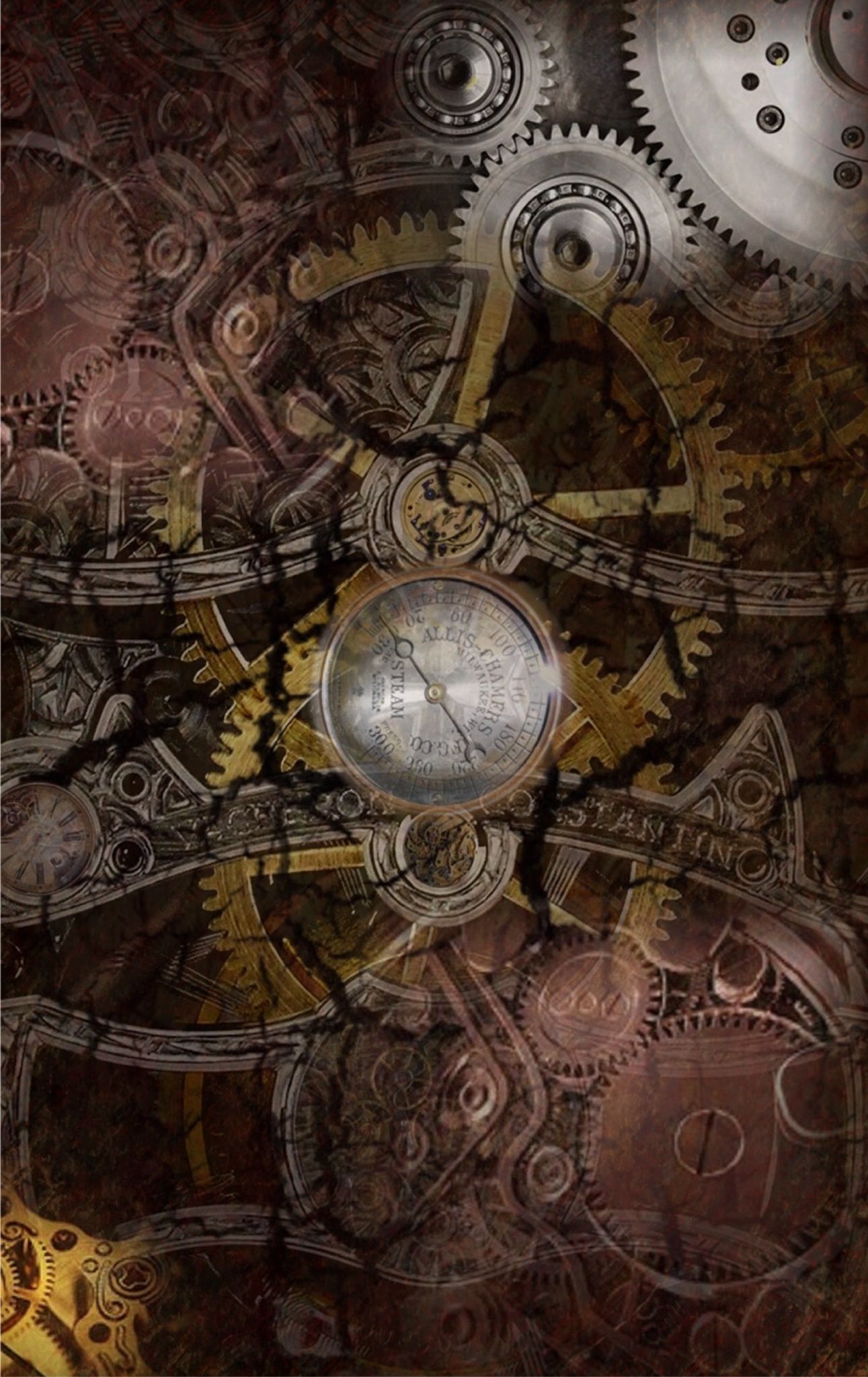 1291x2048 Clockwork 3D HD LWP. Для Android - APK скачать 