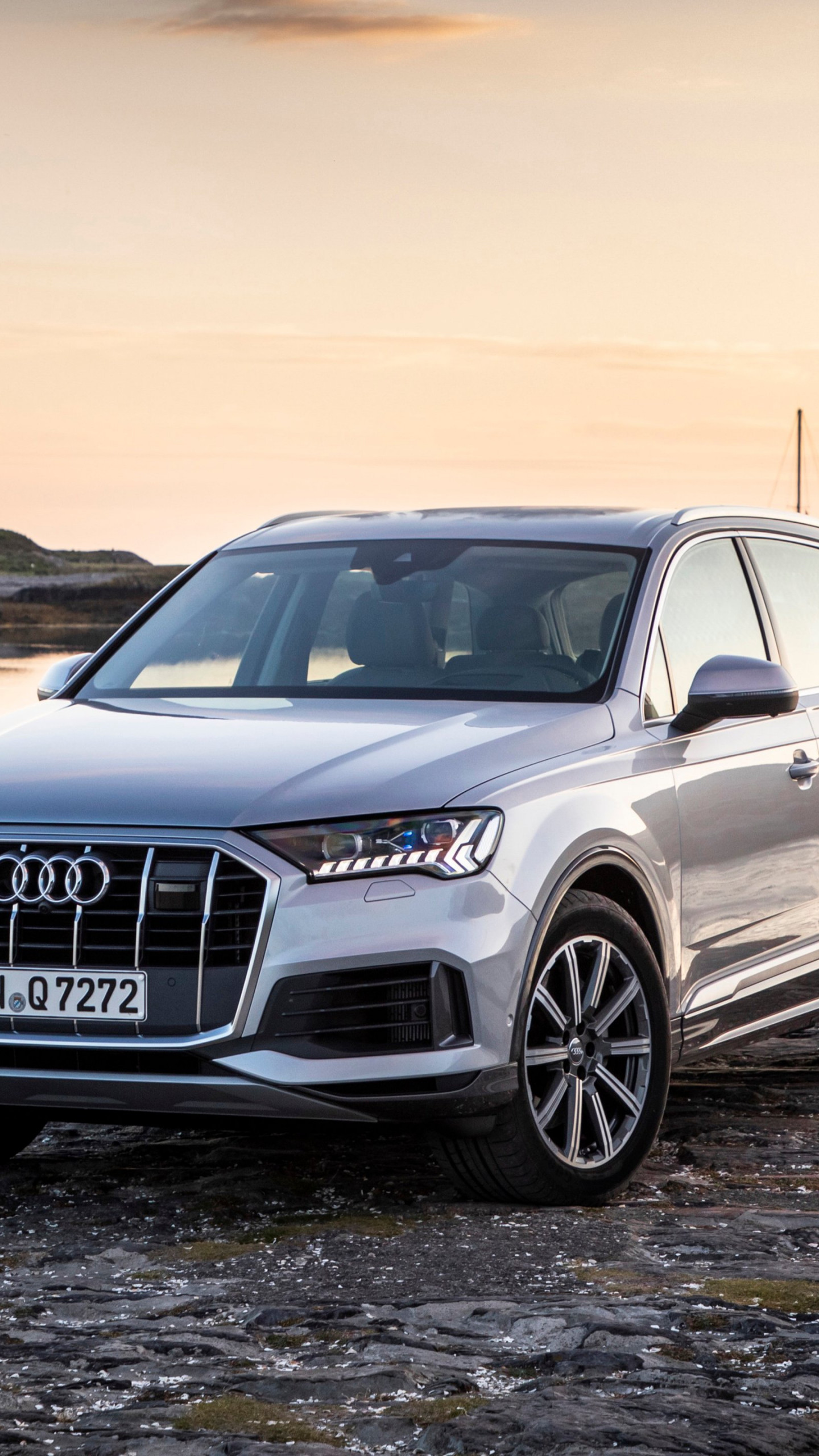 1440x2560  audi Q7 Обои 5120x2880 69484 - Baltana