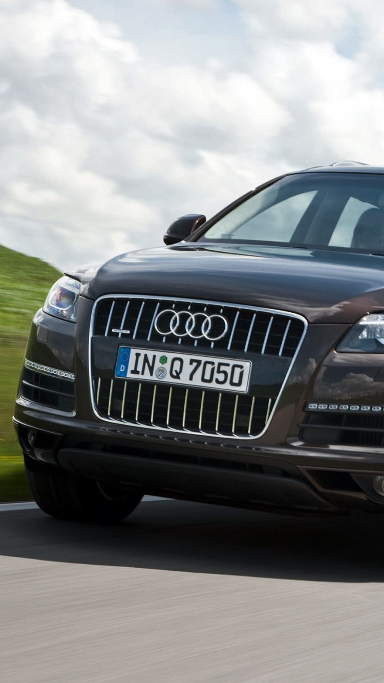 750x1334   Audi Q7 Обои 2997x1688 69491 - Baltana
