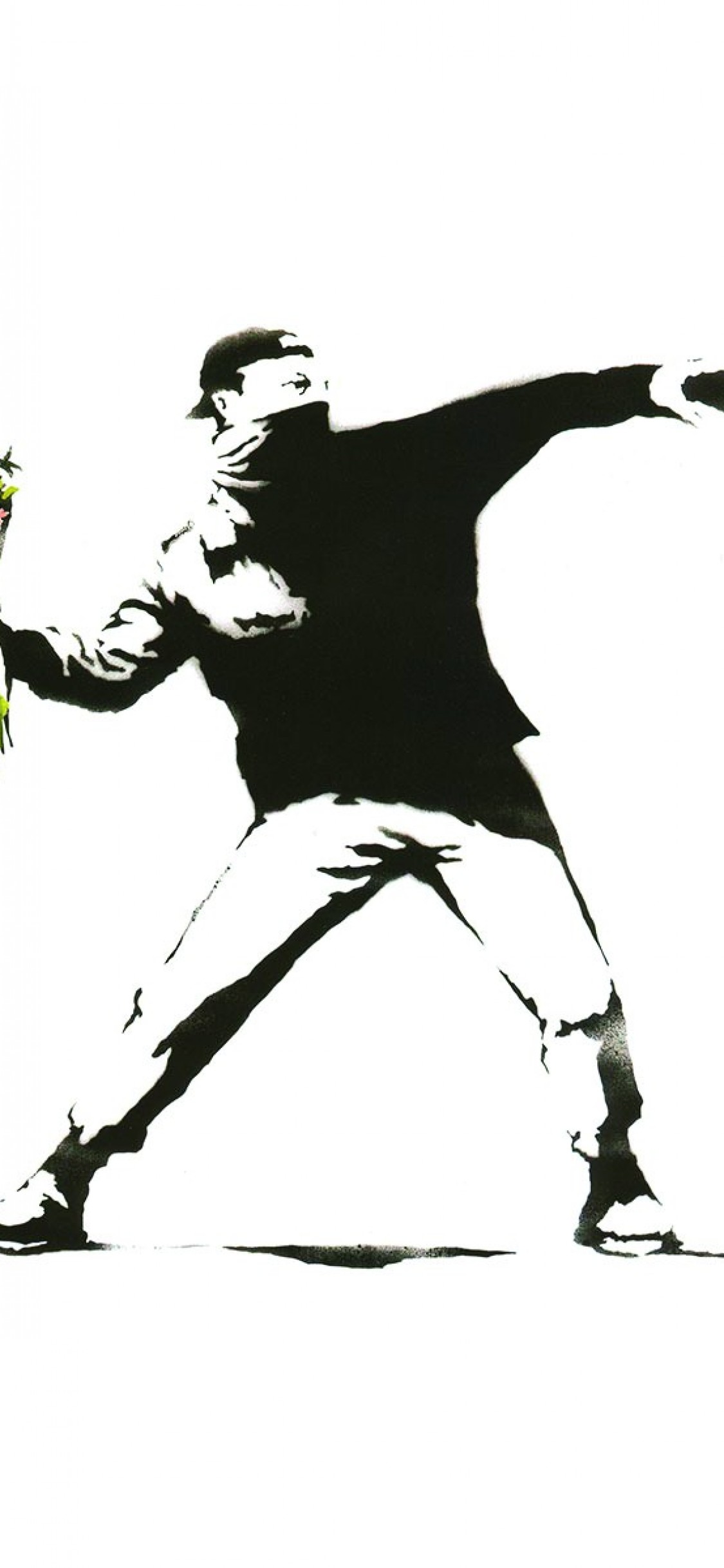 1125x2436 Banksy Balloon Girl iPhone - 1050x2100 обои - Teahub.io 