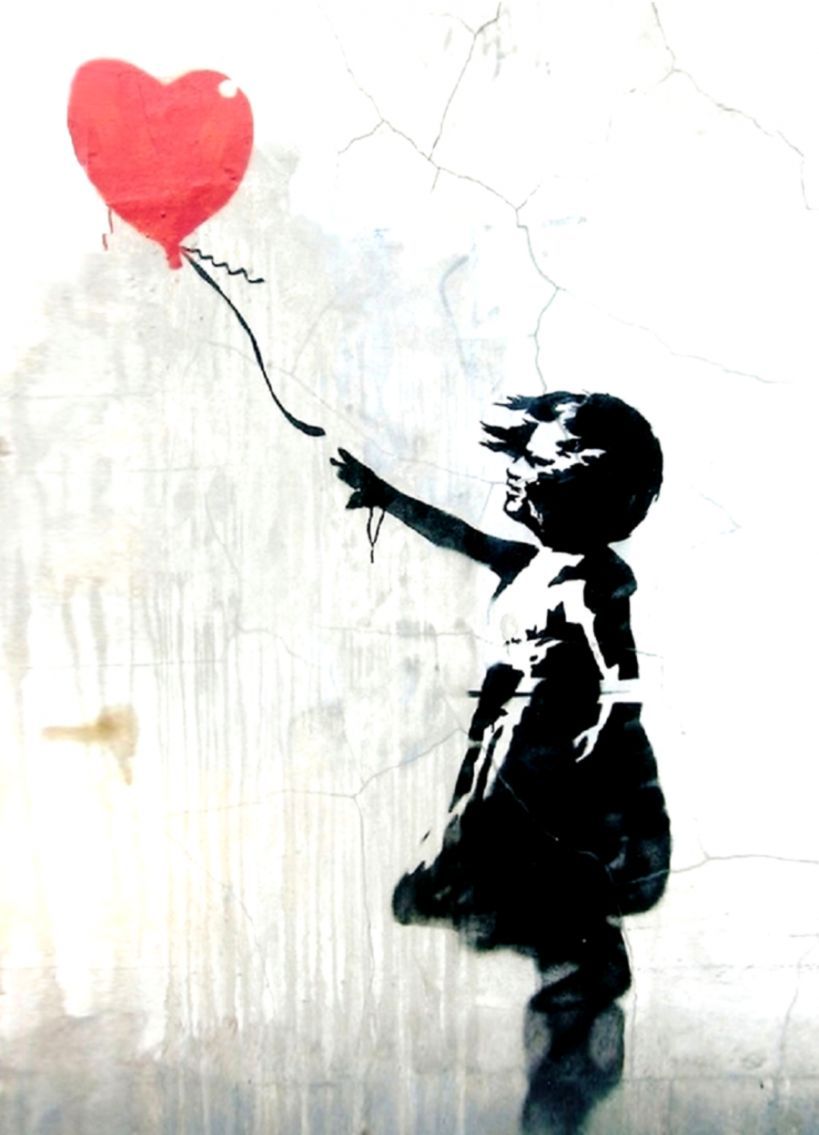 819x1135 ? трафарет banksy graffiti art huckleberry finn обои | (83293) 