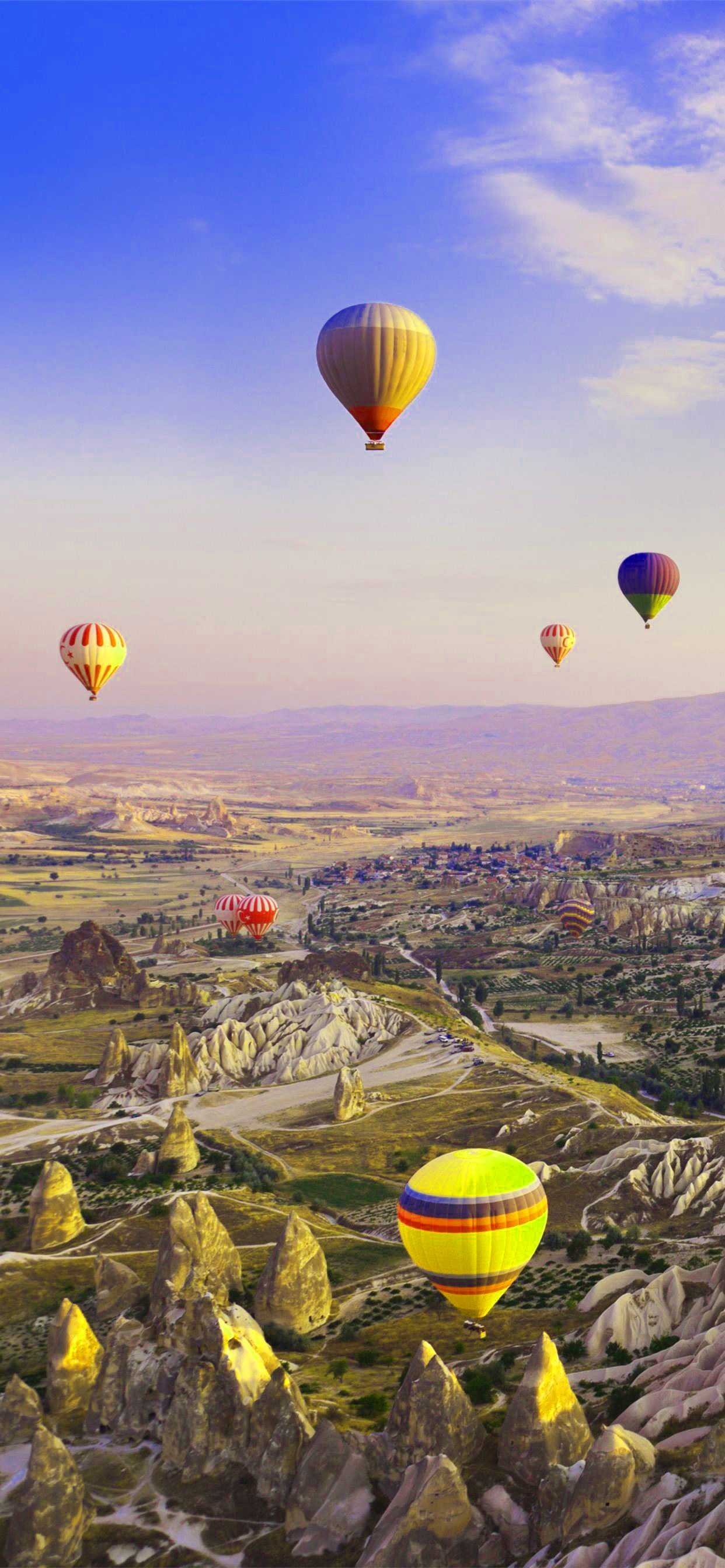 1242x2688 Cappadocia Пейзажи: по K △ T i A ○ Mi на @stellerstomies | Обои на путешествиях, Природа Фотография, Красивые места 