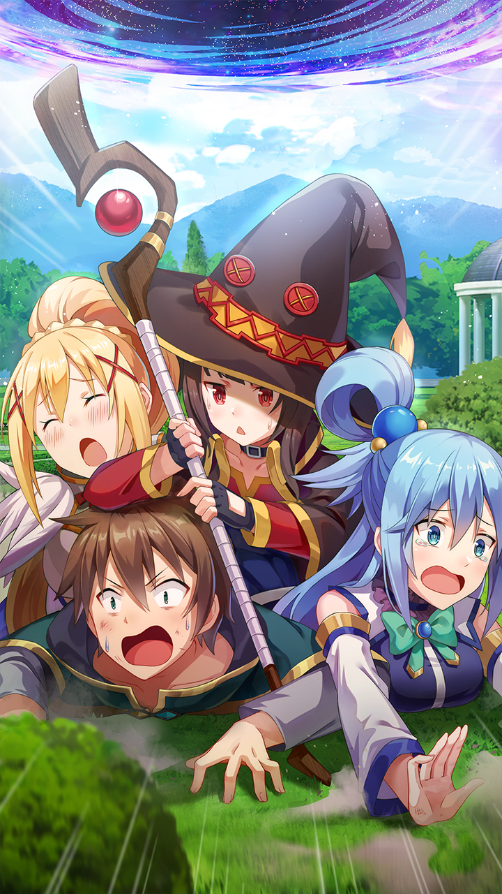 21+ Konosuba обои на телефон - oboi-telefon.ru