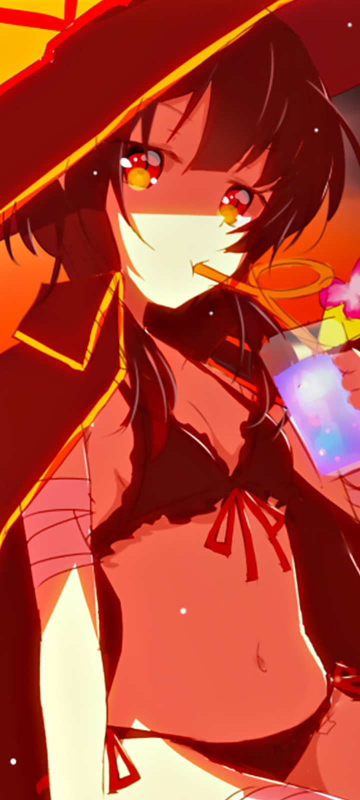 720x1600  403730 Аниме, аниме девушка, Kono Subarashii Sekai Ni Shukufuku WO!, Megumin Wallpaper HD, 2122x3000 - Mocah HD Wallpapers