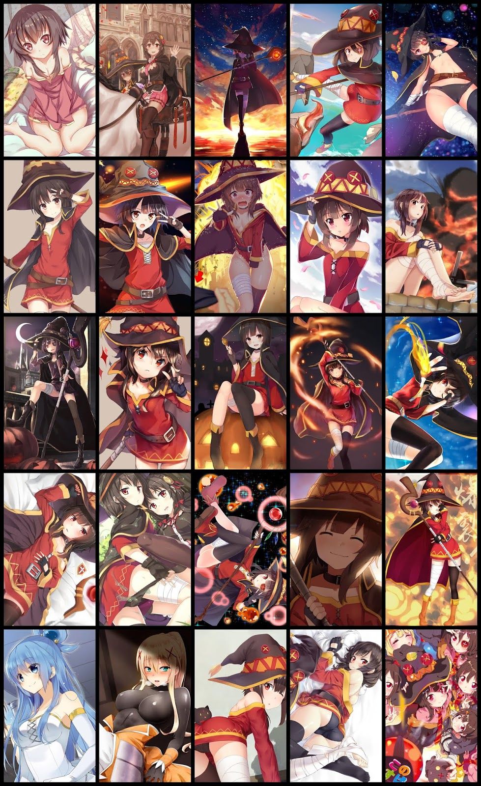 979x1600  konosuba, Aqua, Kazuma, тьма, мегумин, аниме, HD на мобильном телефоне | Peakpx