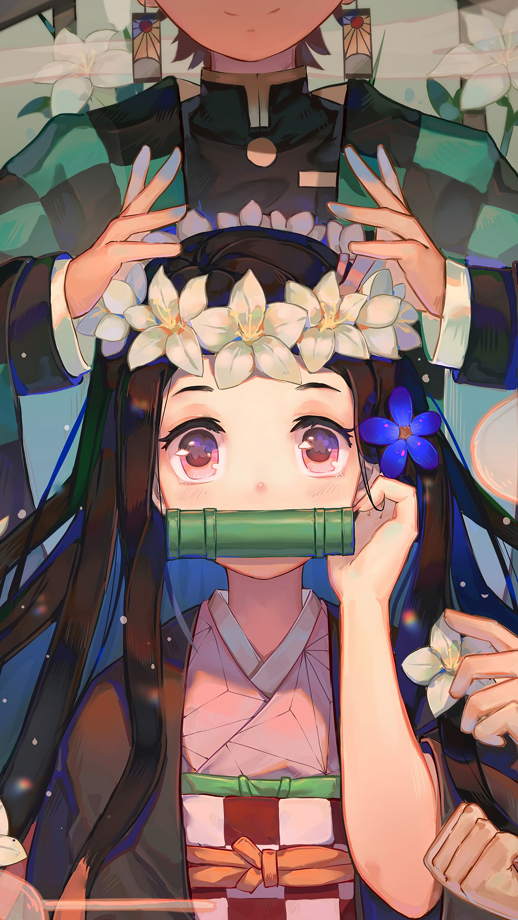 2160x3840  _nezuko Camado Phone от Jelyjamz на deviantArt