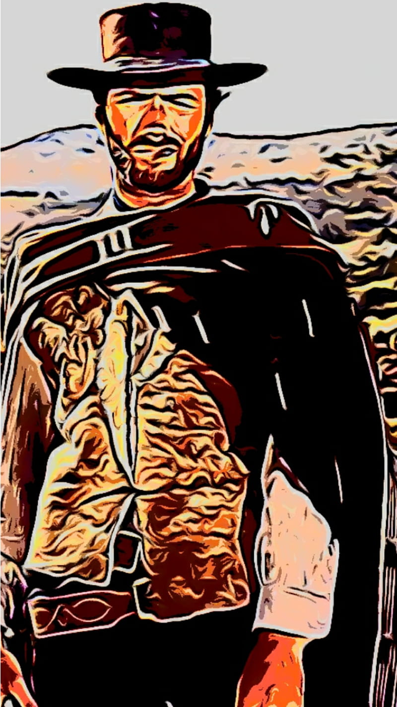 800x1422  Clint Eythwood, Cowboy, Legend, Gunslinger, HD на мобильном обои | PeakPX