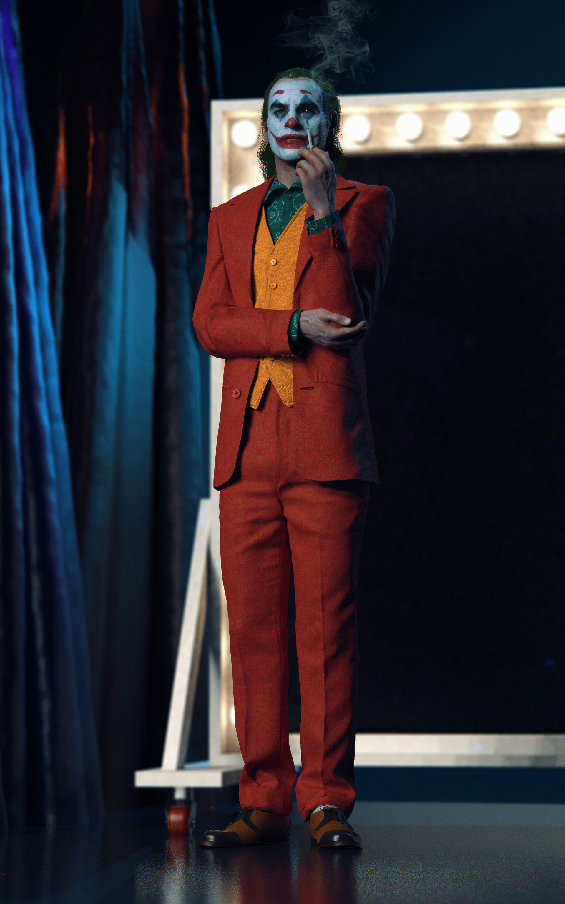 1920x3072  Joker 2019 Joaquin Phoenix Art 4K Обои # 3.127 