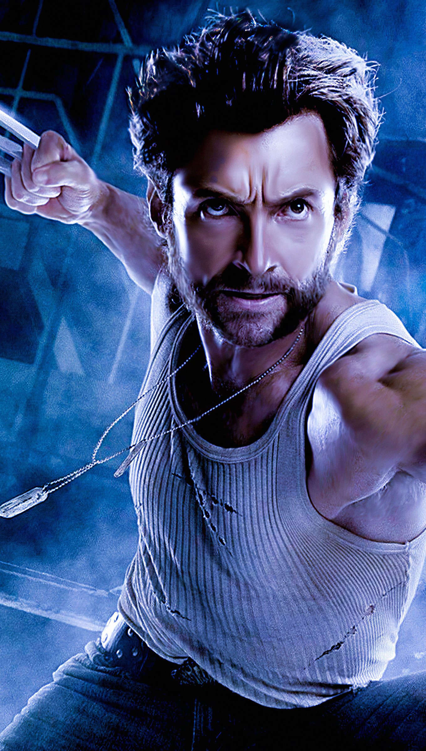 1360x2400  hugh Jackman как WoLverine Digital Art Wallpaper 4K Ultra HD ID: 4749 