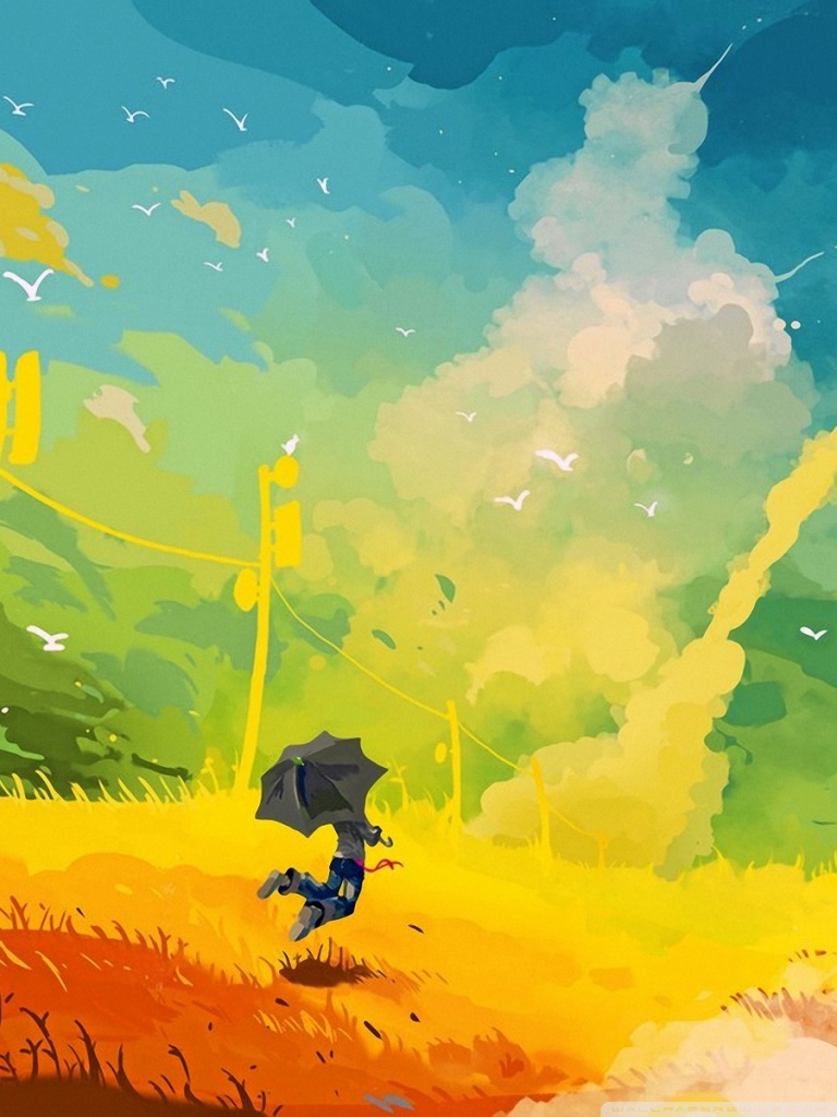 768x1024   Cloud Multicolor Ultra HD Desktop Background Wallpaper для 4K UHD TV: Планшет: Смартфон 