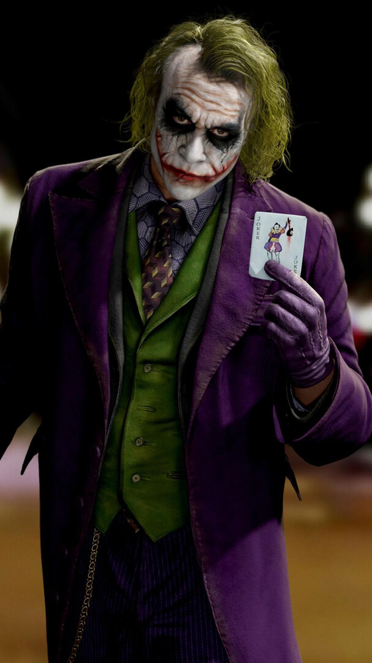 1242x2208 _Joker Heath ledger Wallpaper HD - 1242x2208 Обои - Teahub.io 