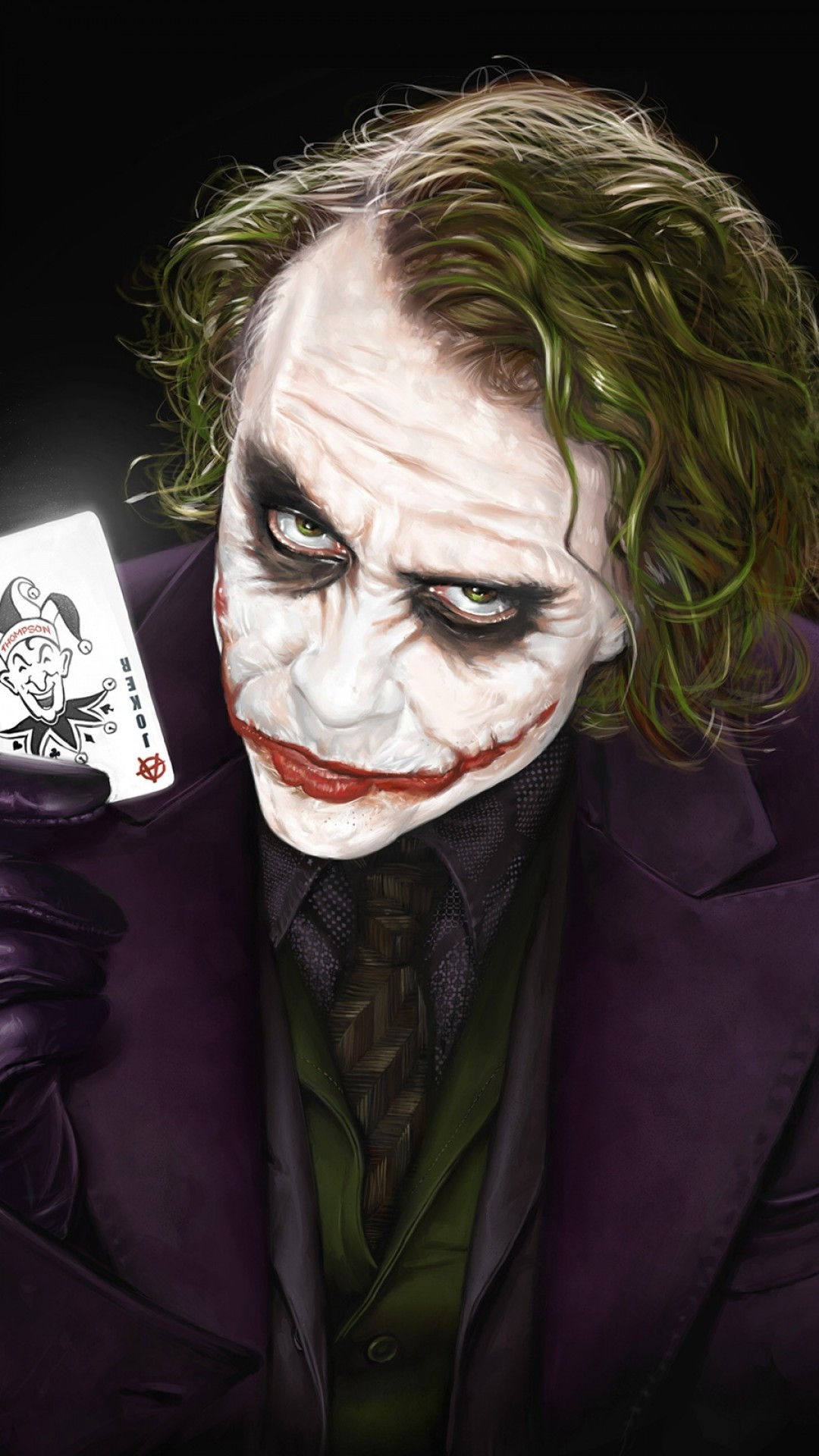 1080x1920 Heath regger As Joker с обоями карты 5K Ultra HD ID: 7082 